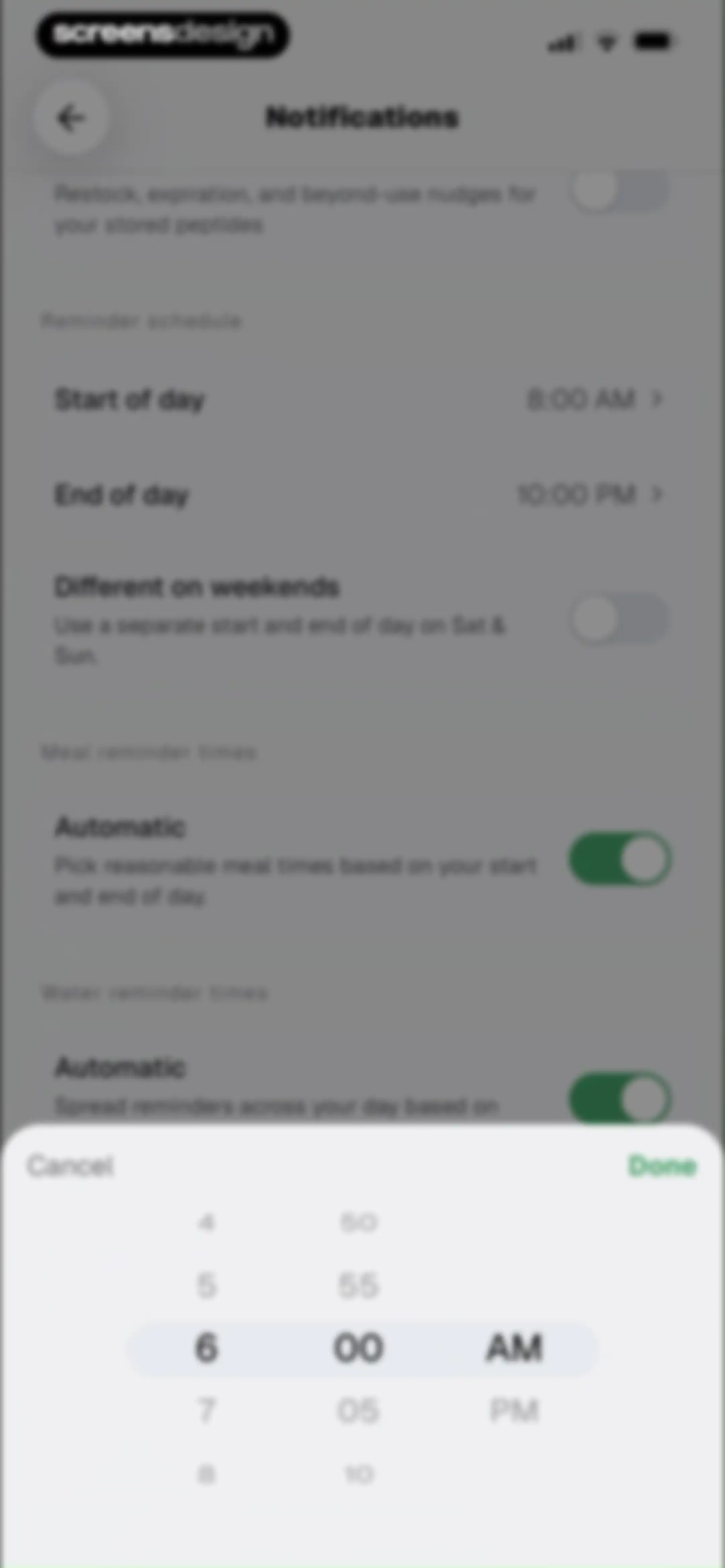 Pep AI: Peptide GLP-1 Tracker screen 201