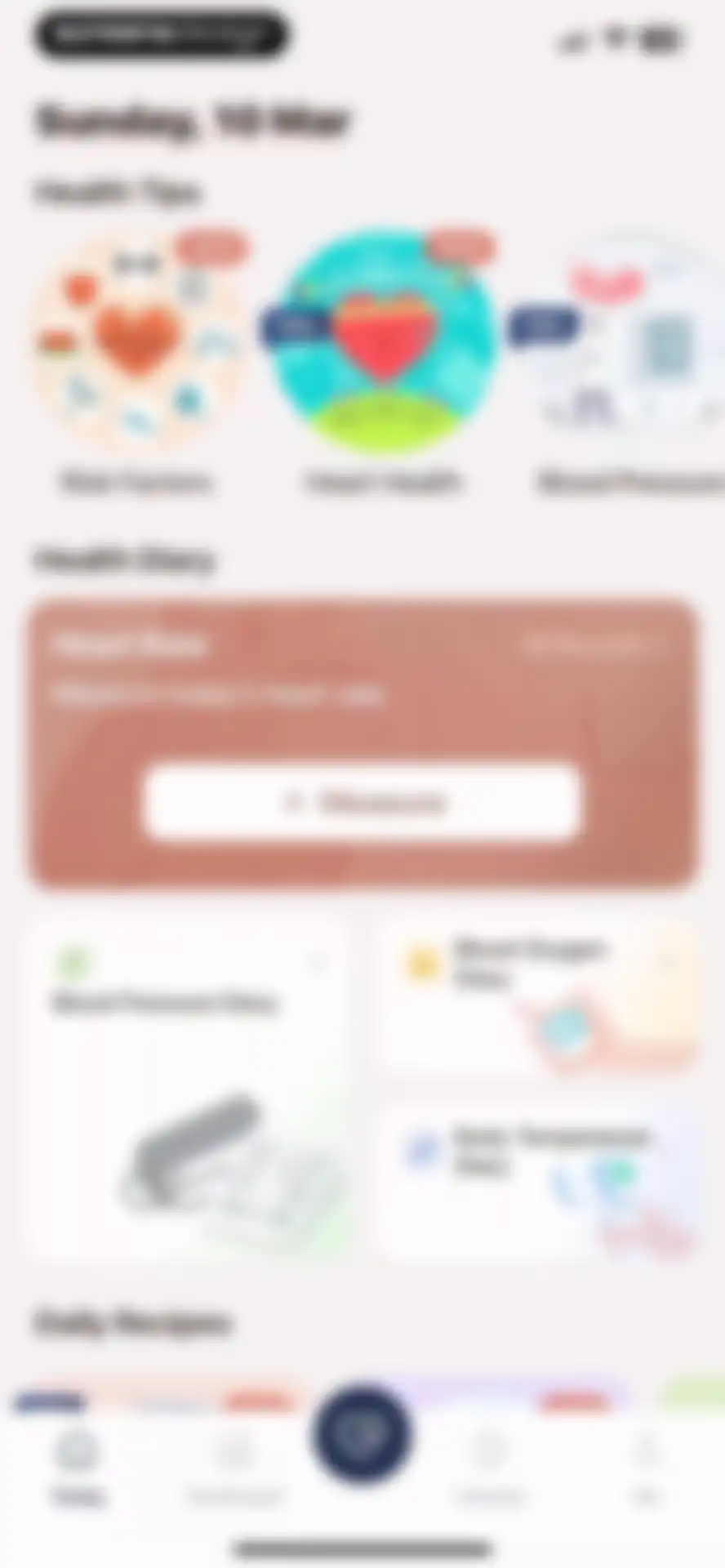 Health Mate: Life&Heart Health screen 4