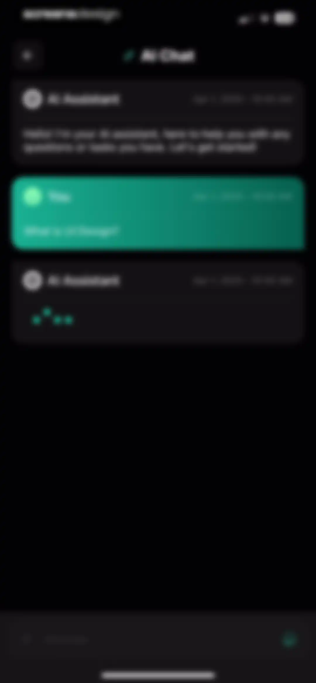 NextGen AI Chat Assistant screen 12