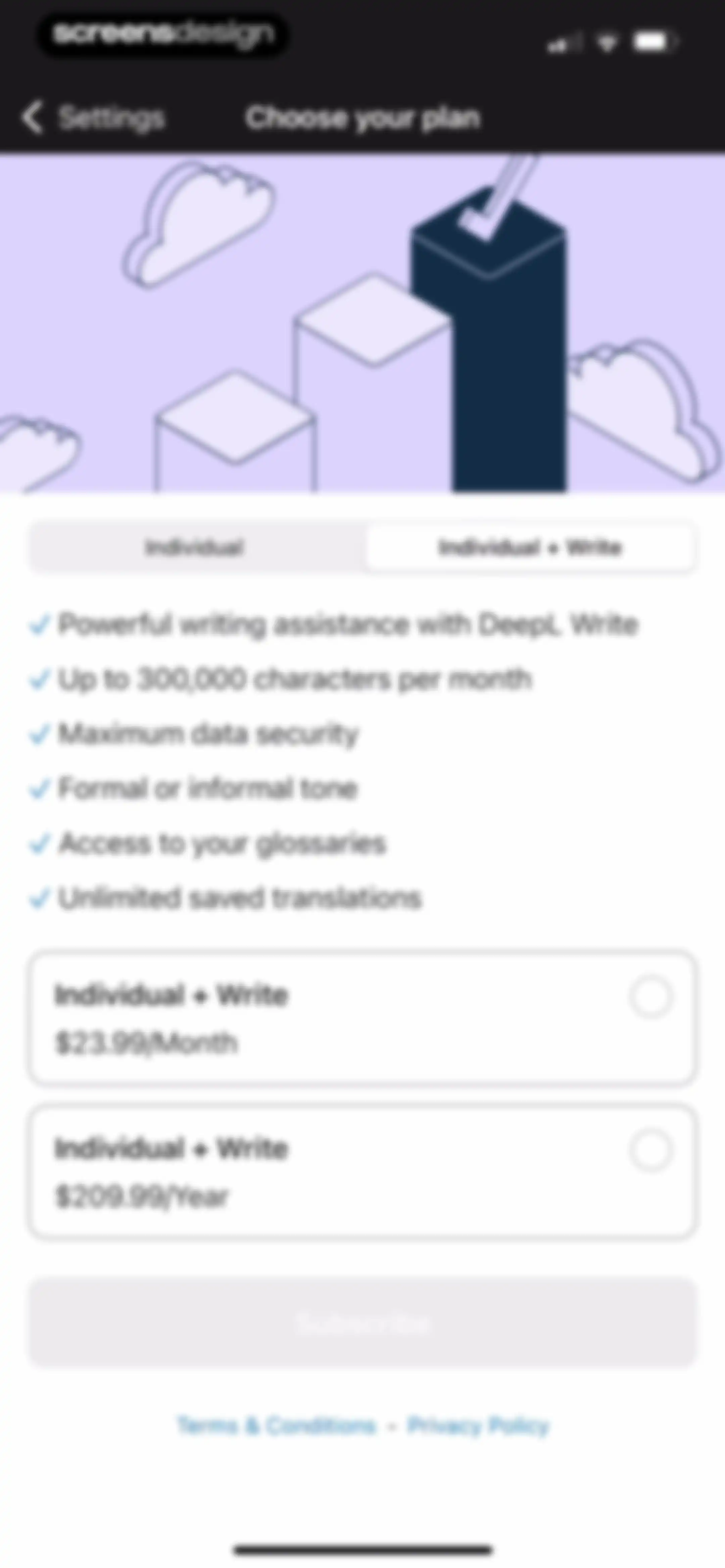 DeepL Translate screen 38