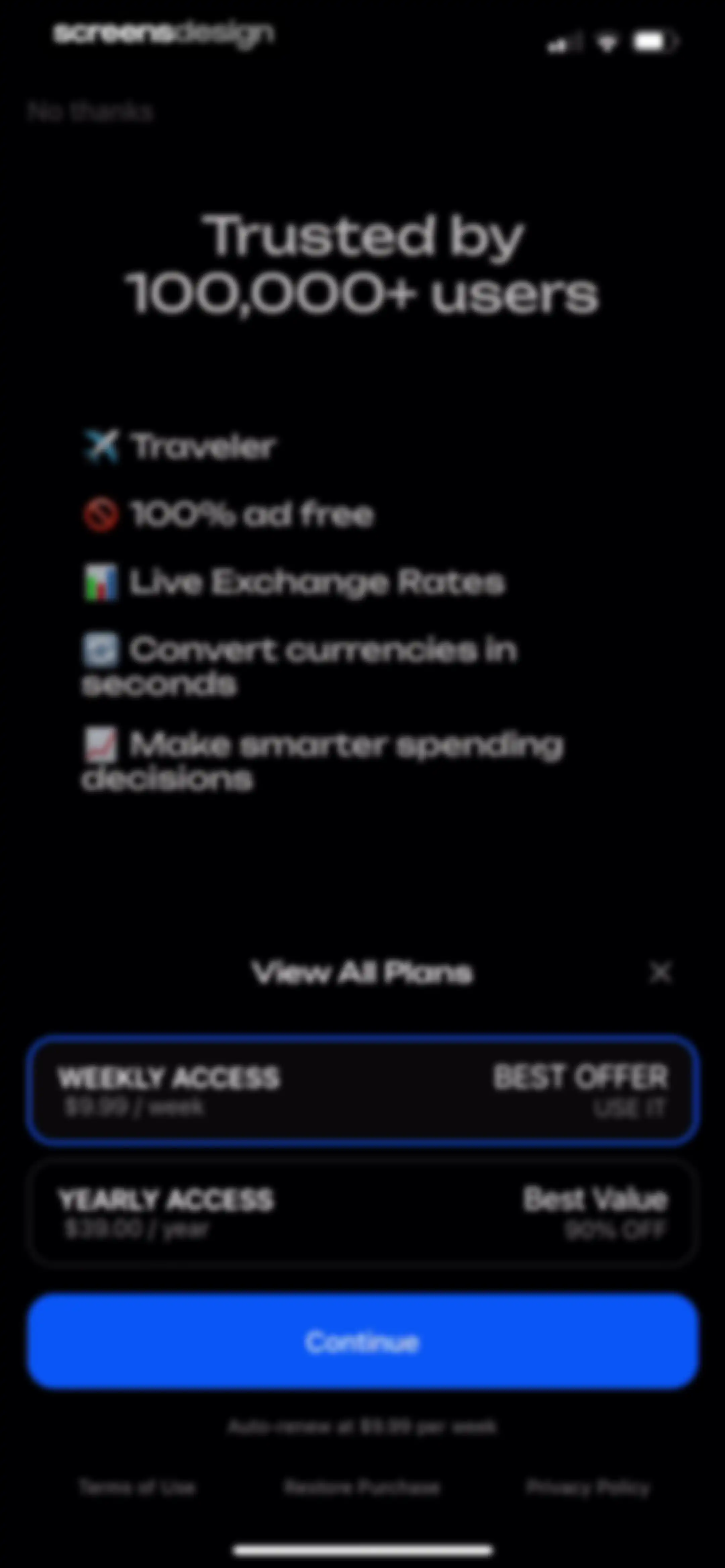 Currency Converter Calculator• screen 6