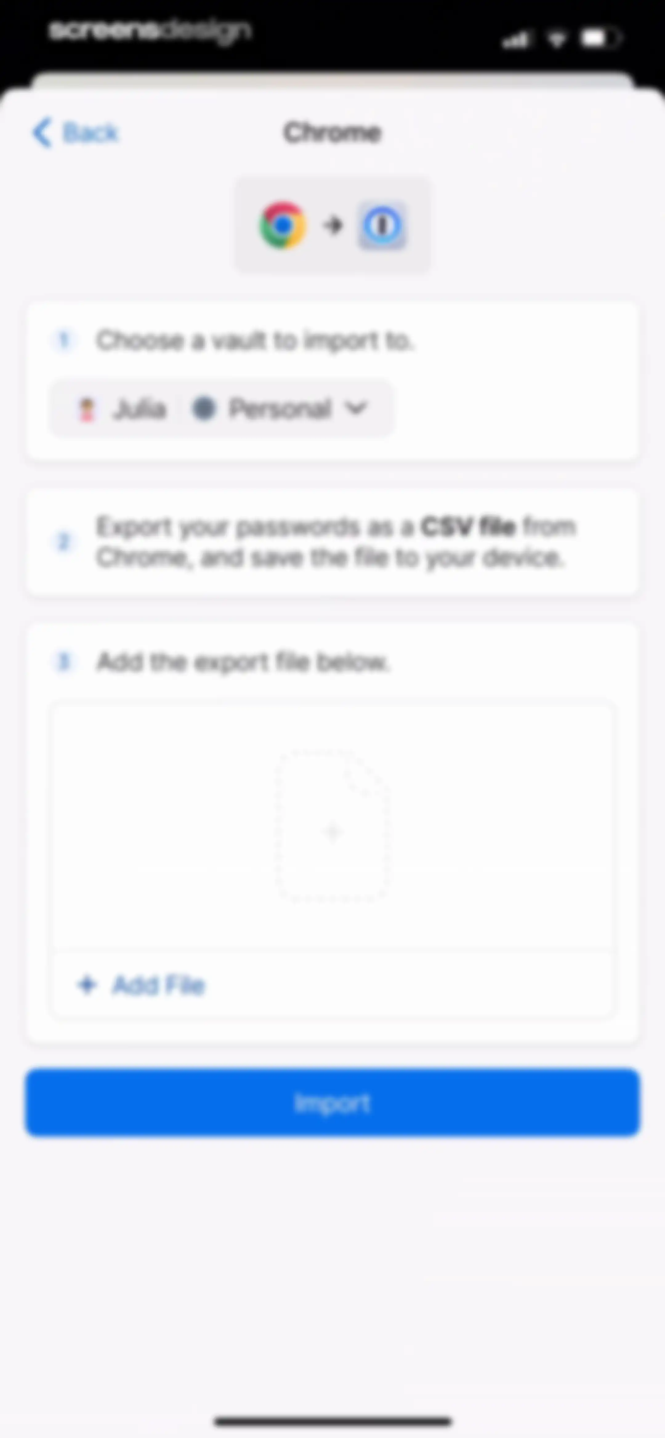 1Password: Password Manager screen 45