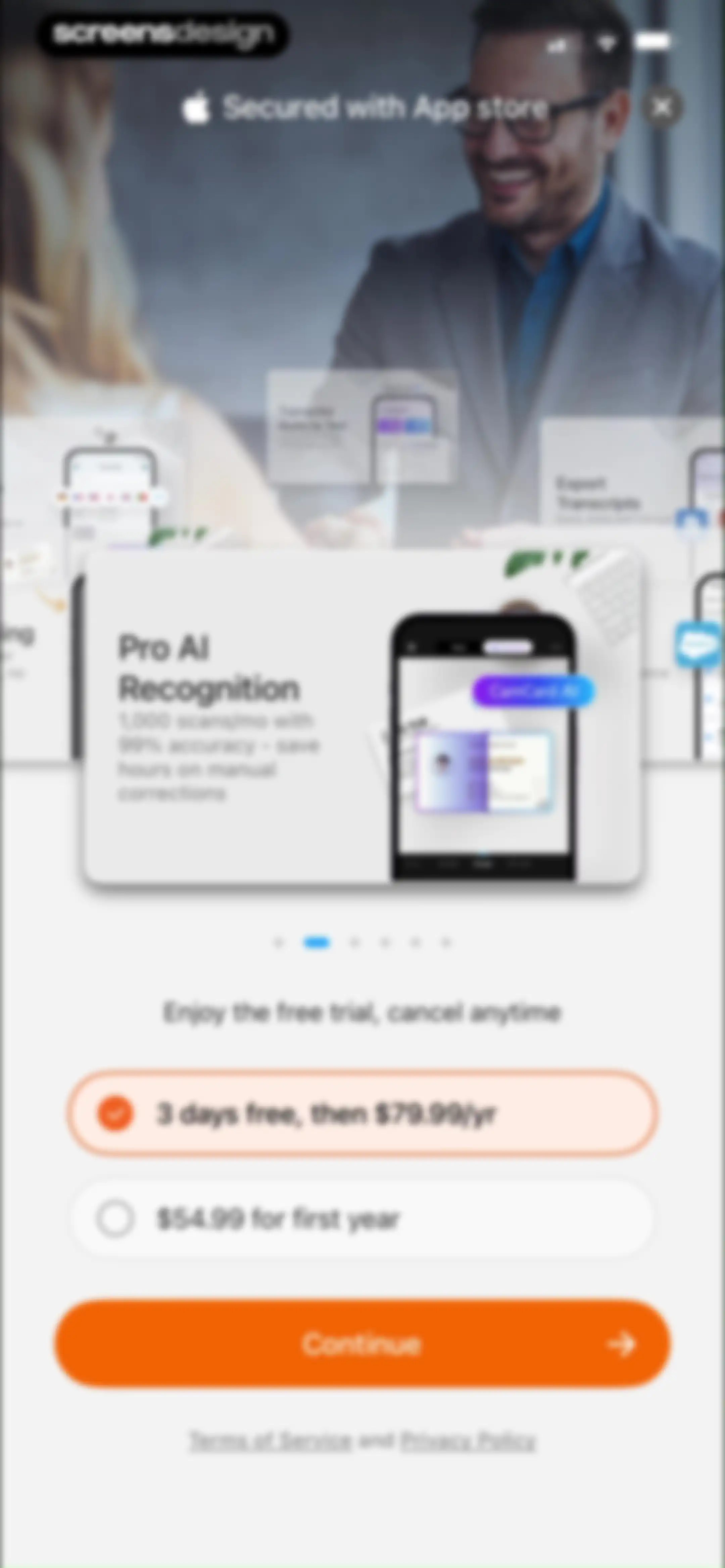 CamCard AI Business Assistant screen 7