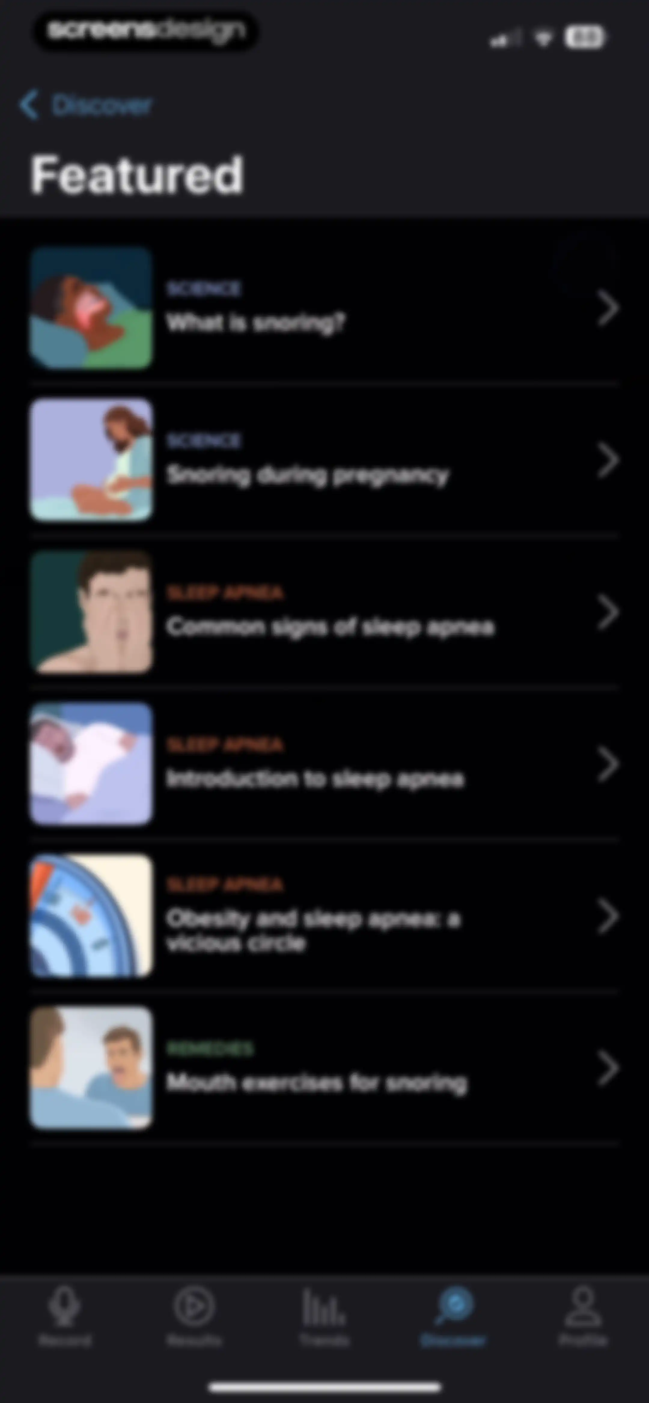 SnoreLab : Record Your Snoring screen 62
