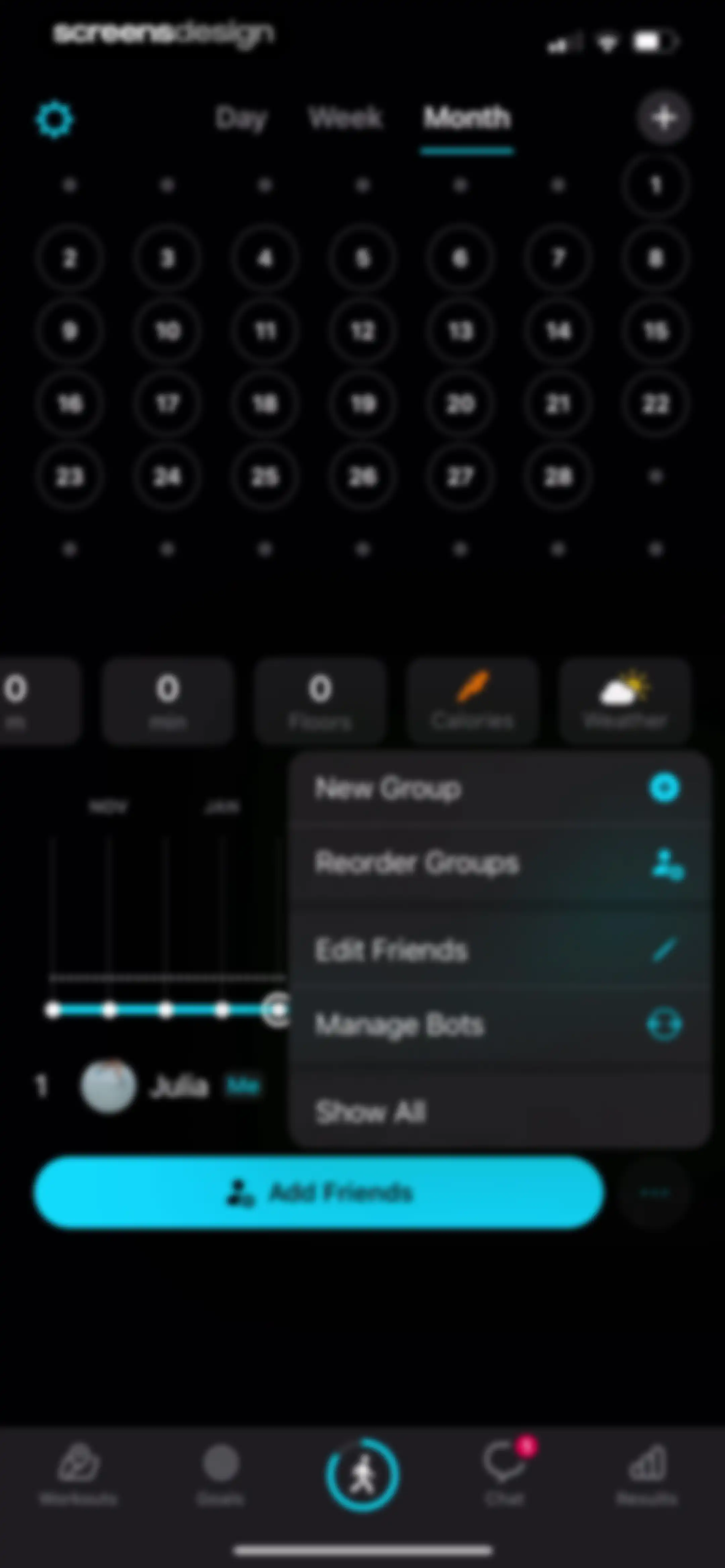 StepsApp Pedometer screen 85
