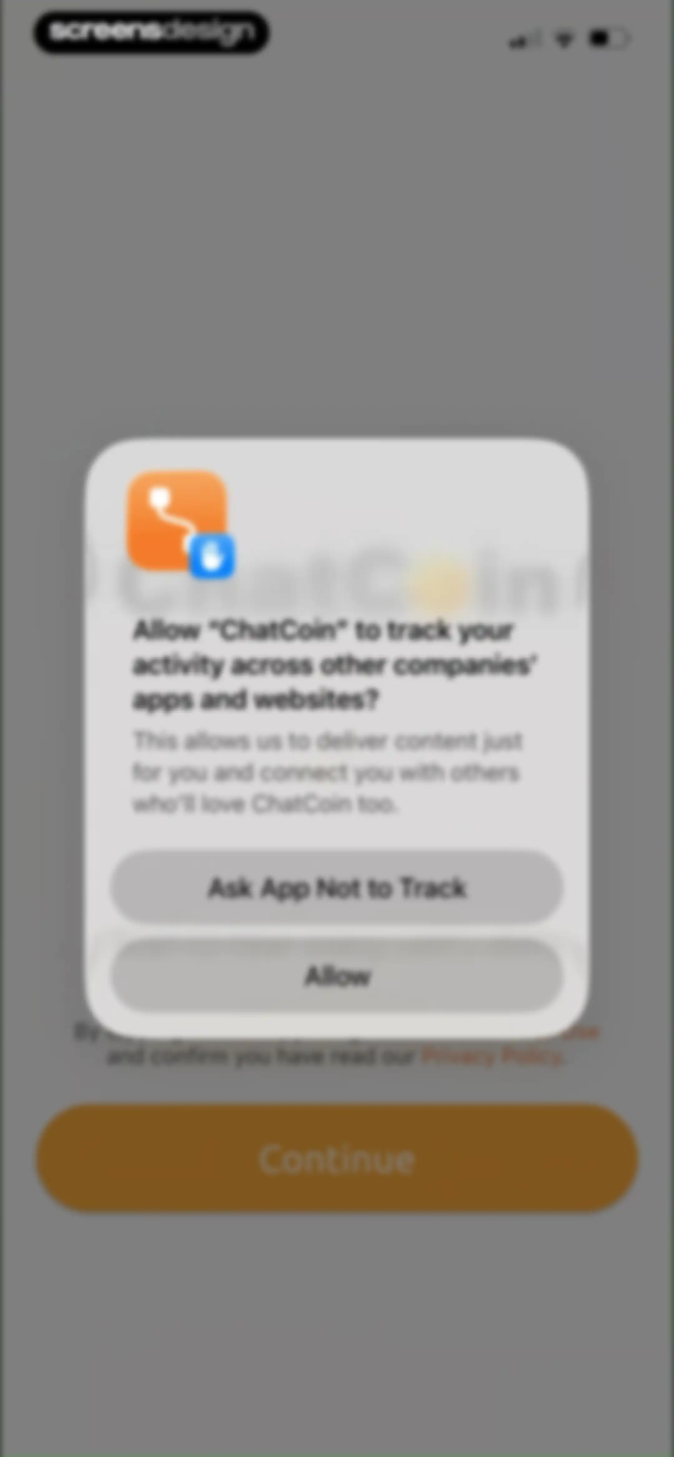 ChatCoin: Coin Identifier screen 3