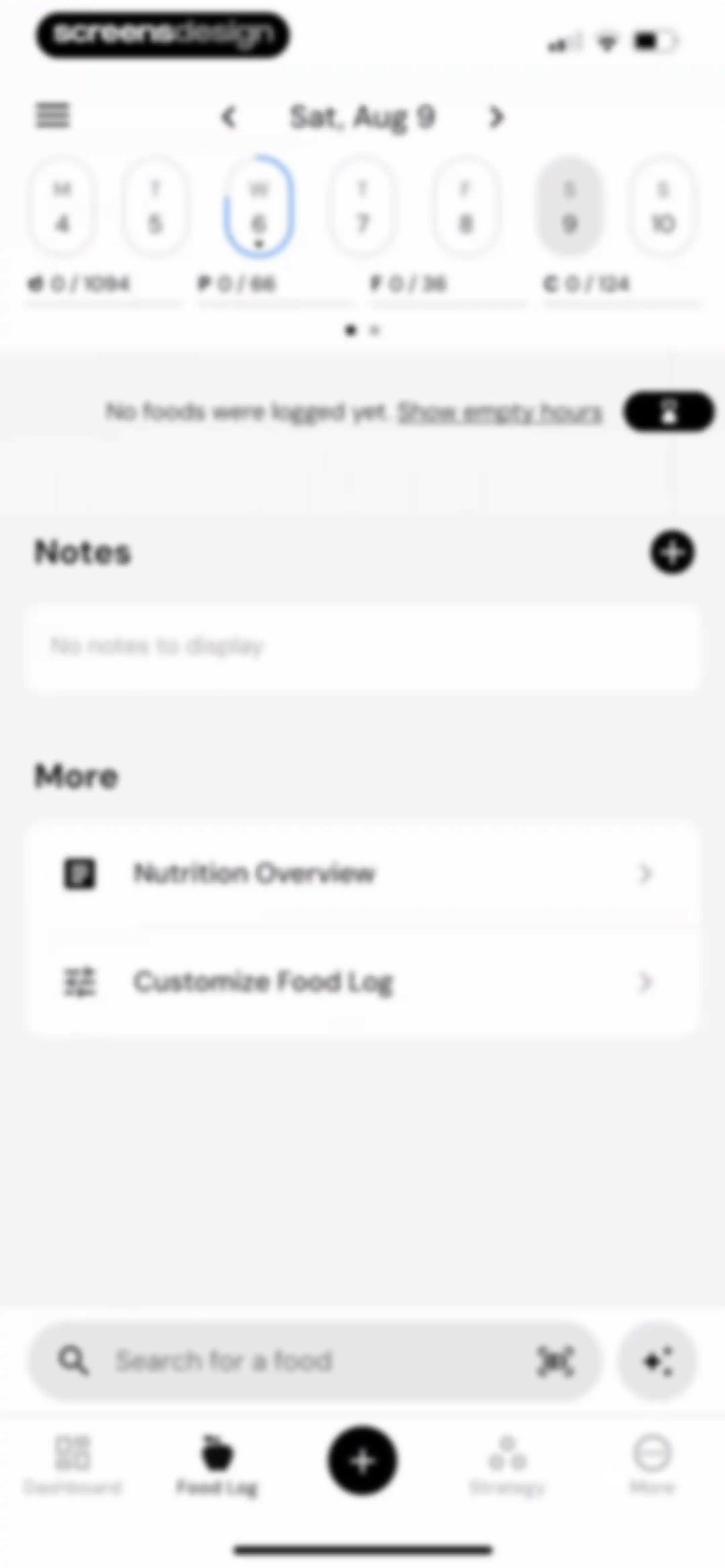 MacroFactor - Macro Tracker screen 233