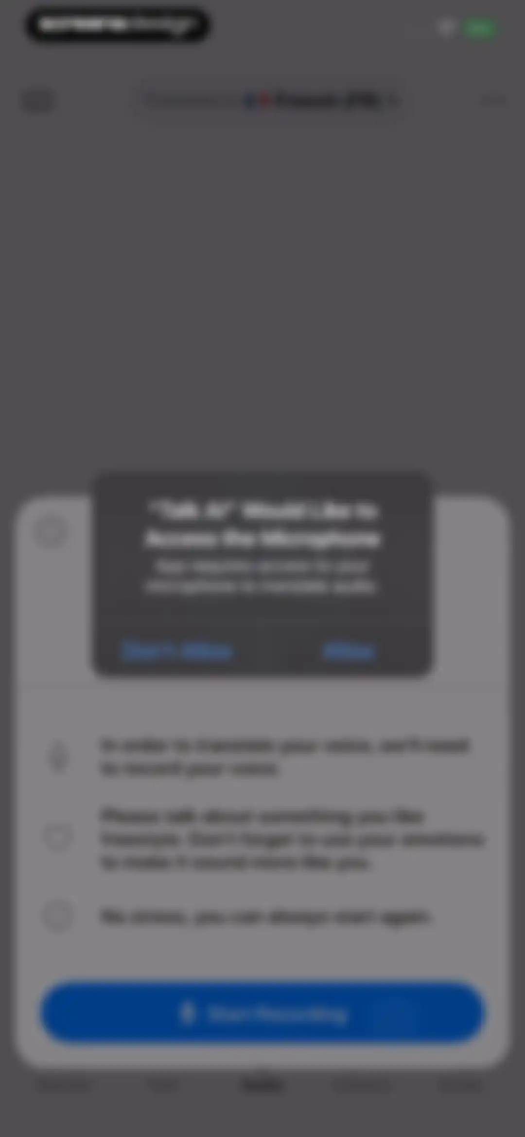 Translate your Voice - Talk AI screen 12