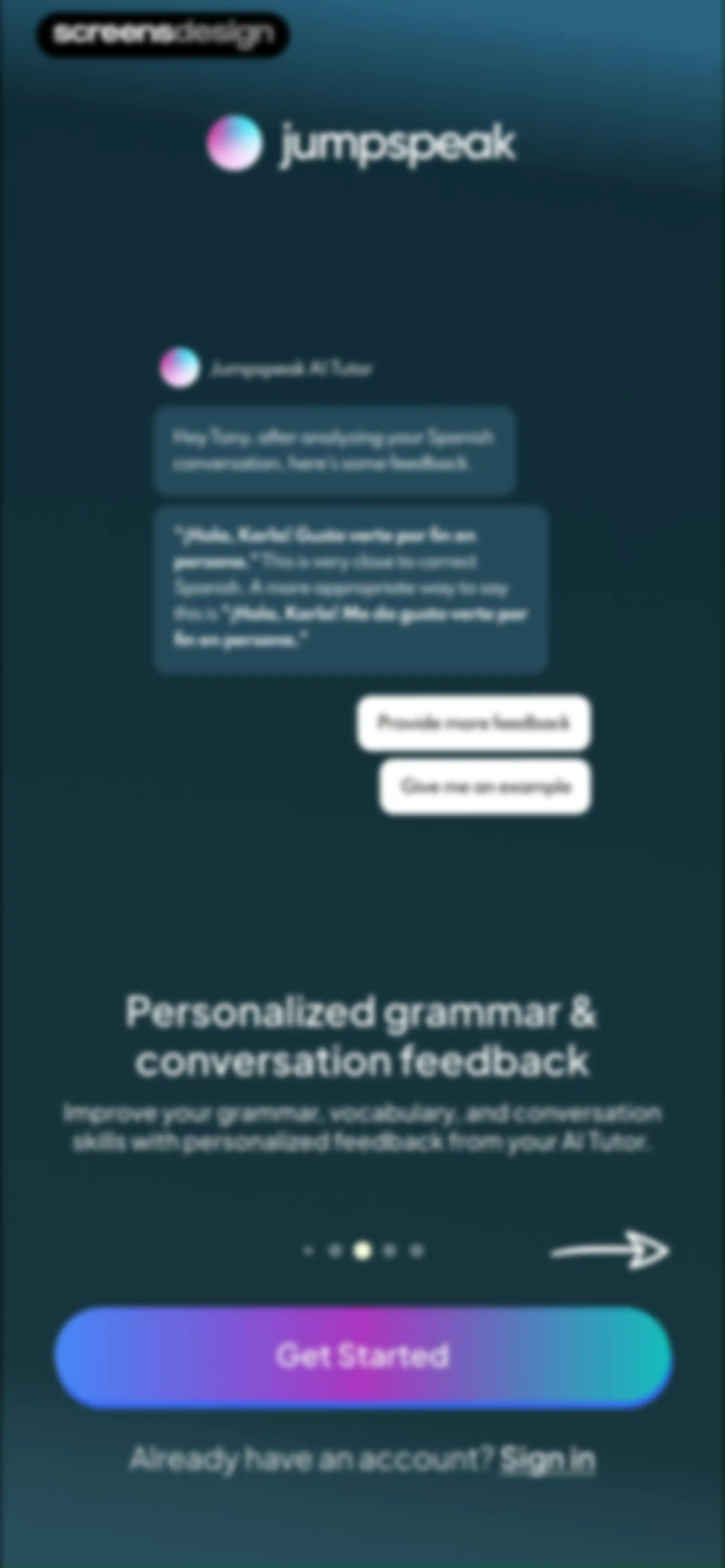 Jumpspeak | Language Learning screen 5