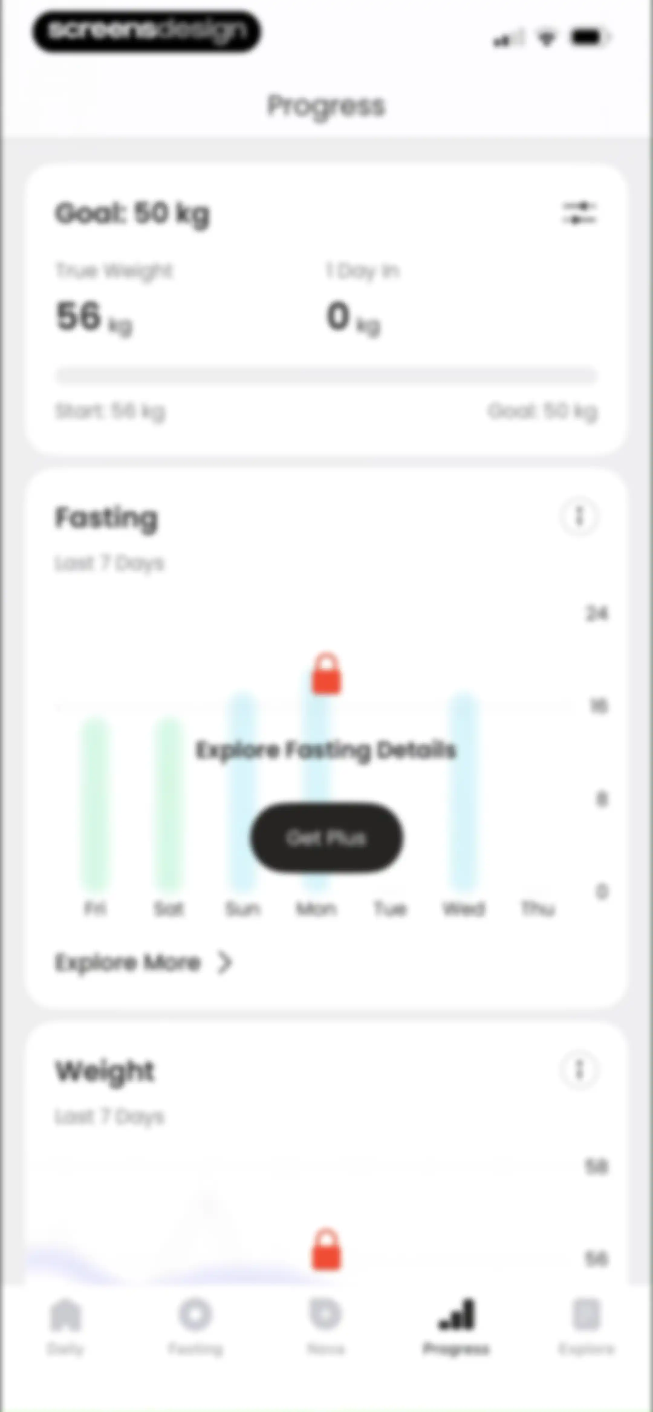 Fasting App: Tracker & Timer screen 134