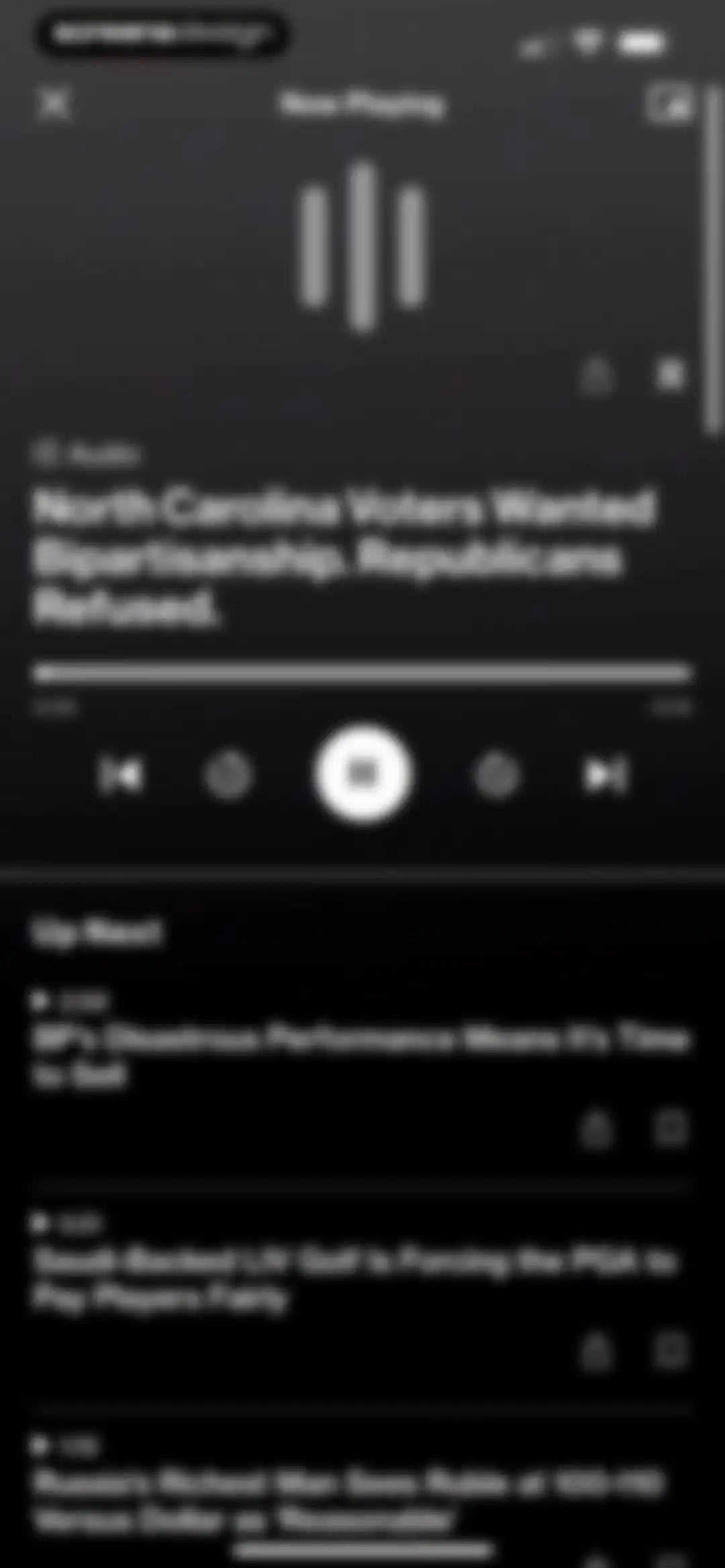 Bloomberg: Business News Daily screen 19