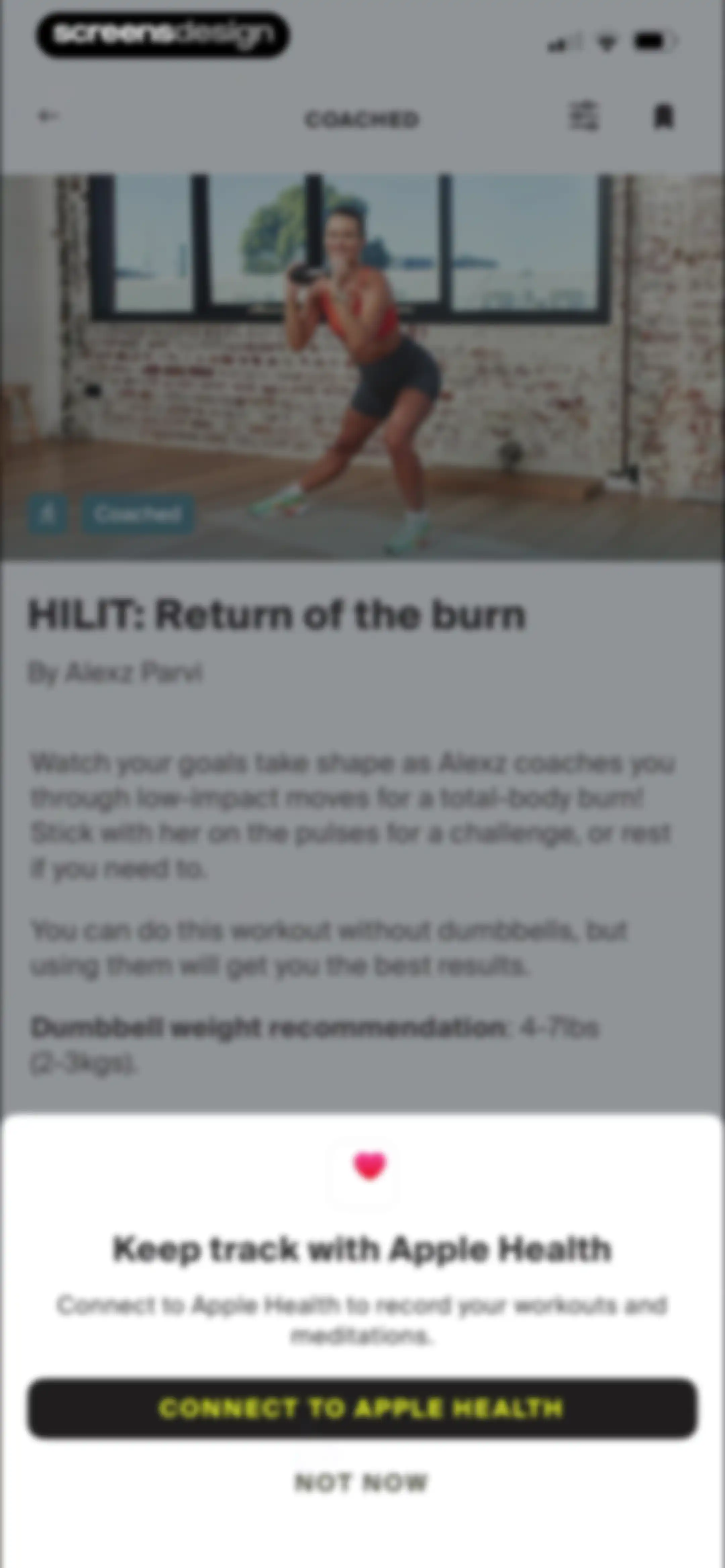 Centr: Strength & Fitness App screen 43