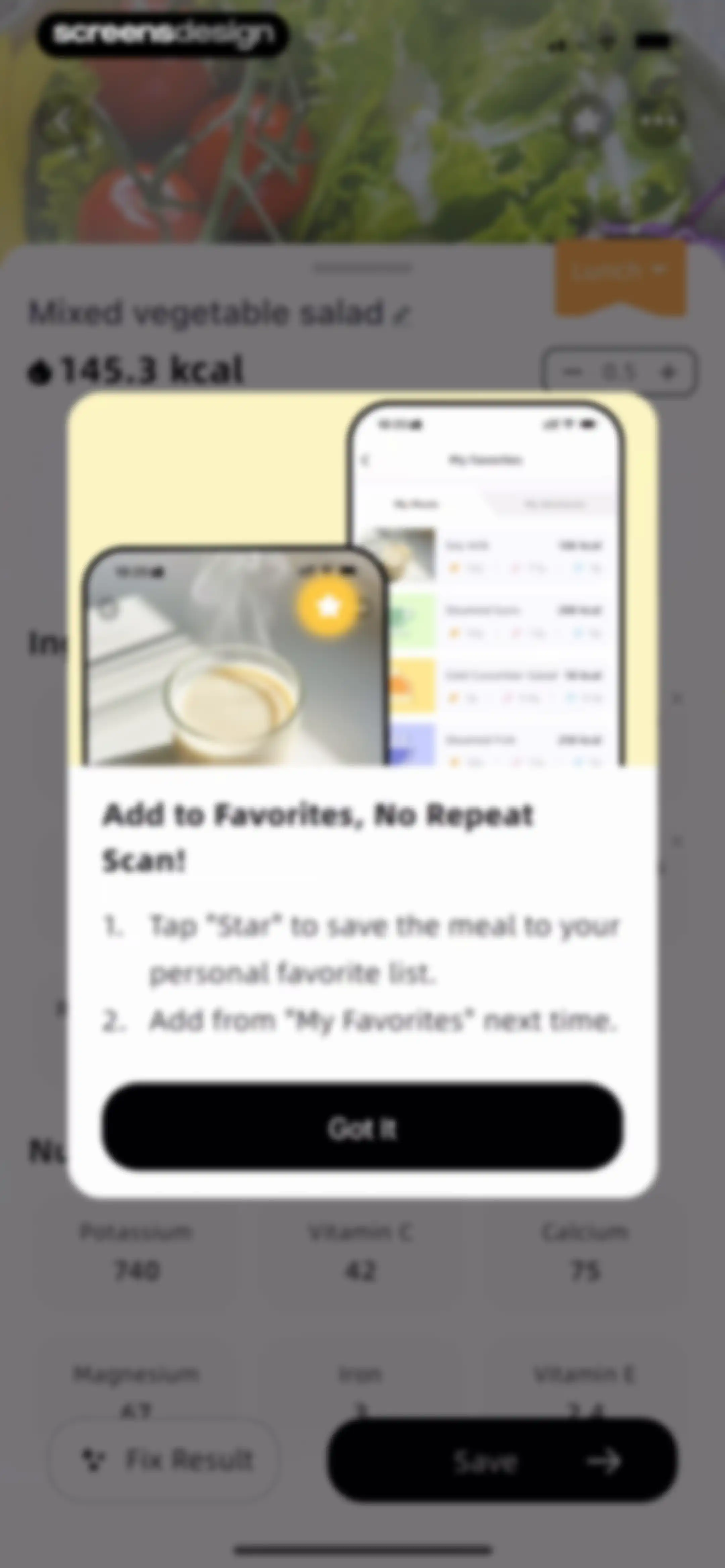 Calorie Tracker-CalorieMate screen 113