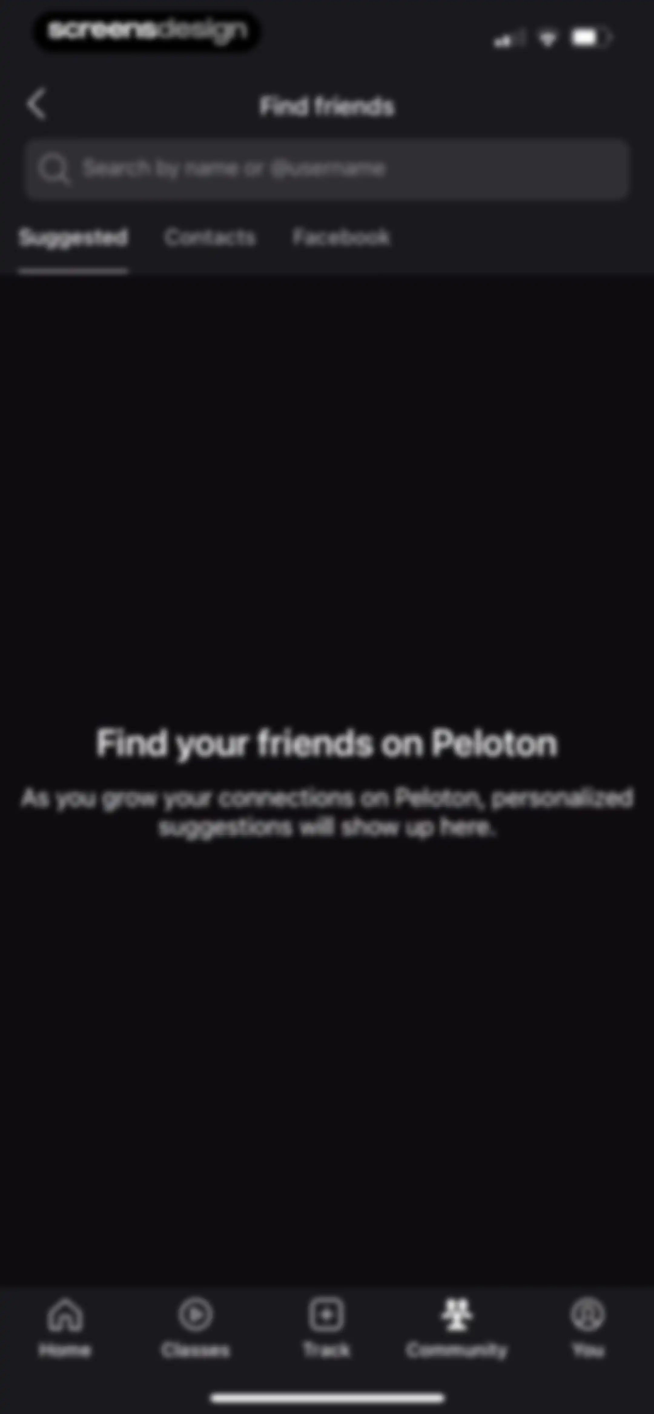 Peloton: Fitness & Workouts screen 219