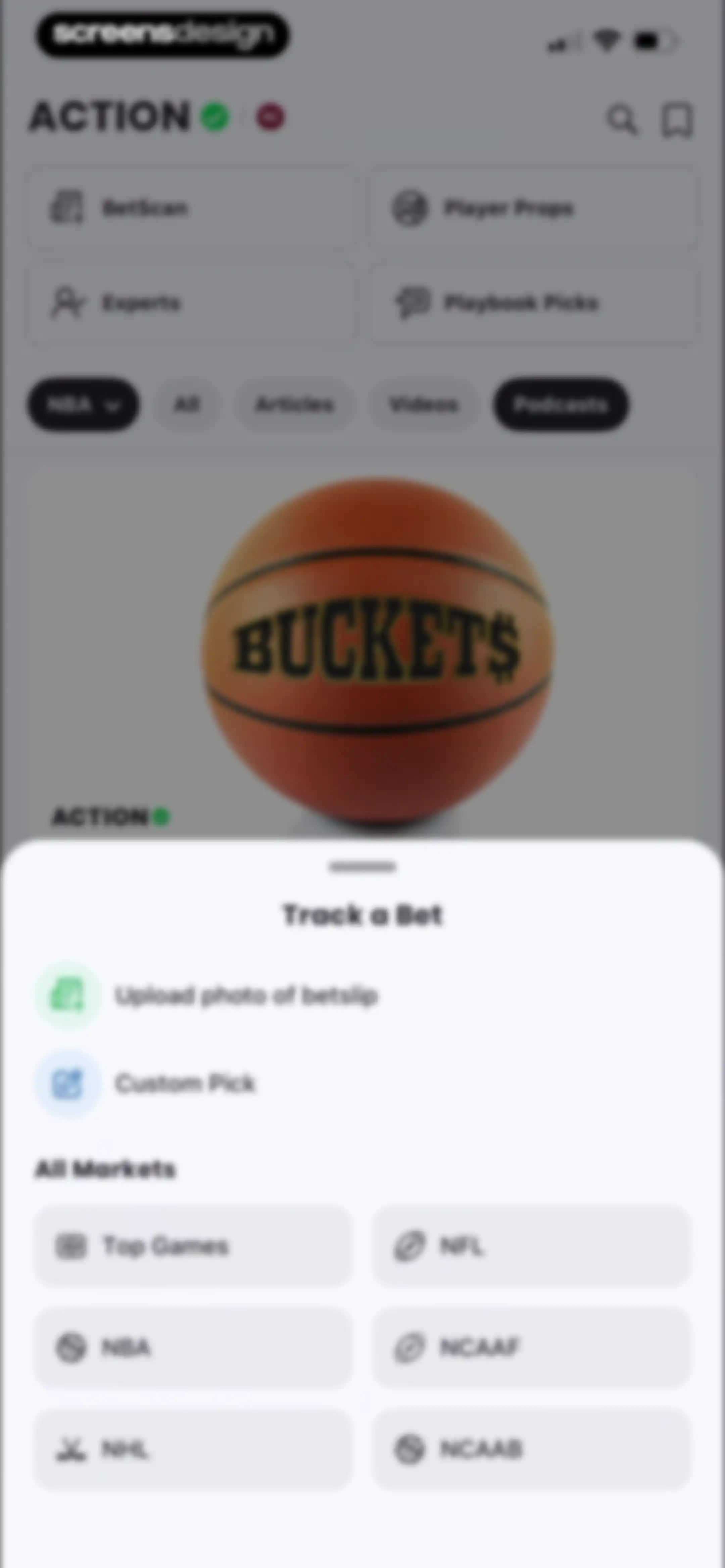 Action Network: Sports Betting screen 68