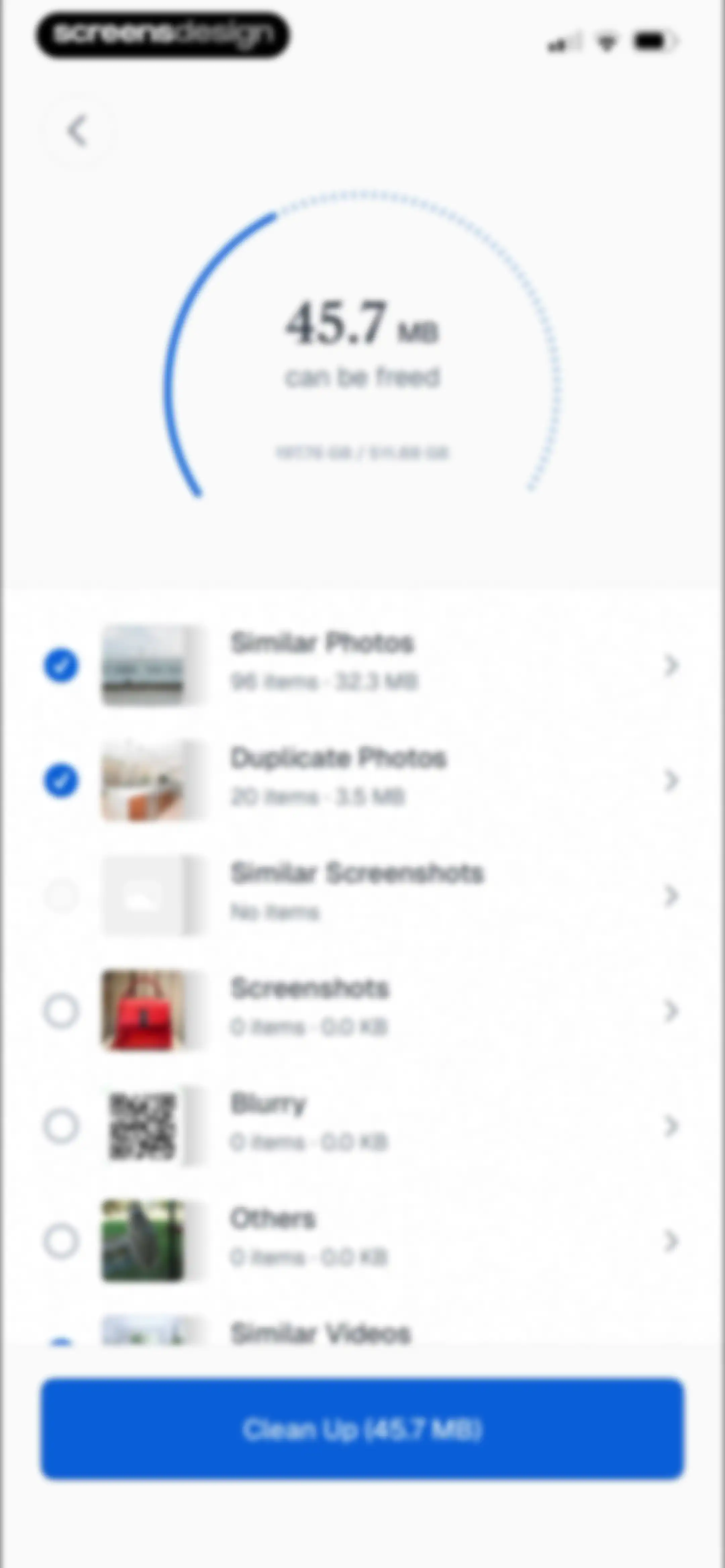 True Cleaner - Cleanup Storage screen 10