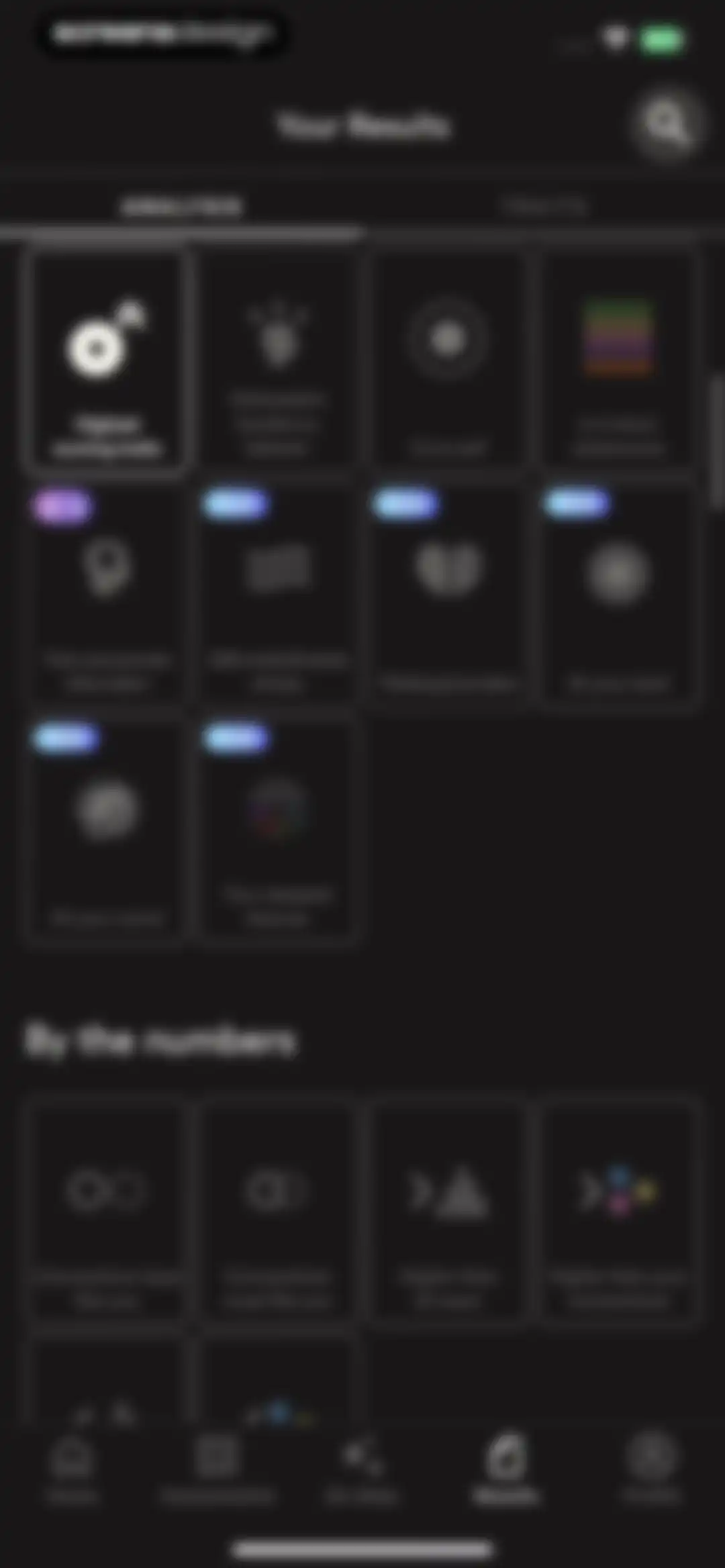 Dimensional: Personality Test screen 123