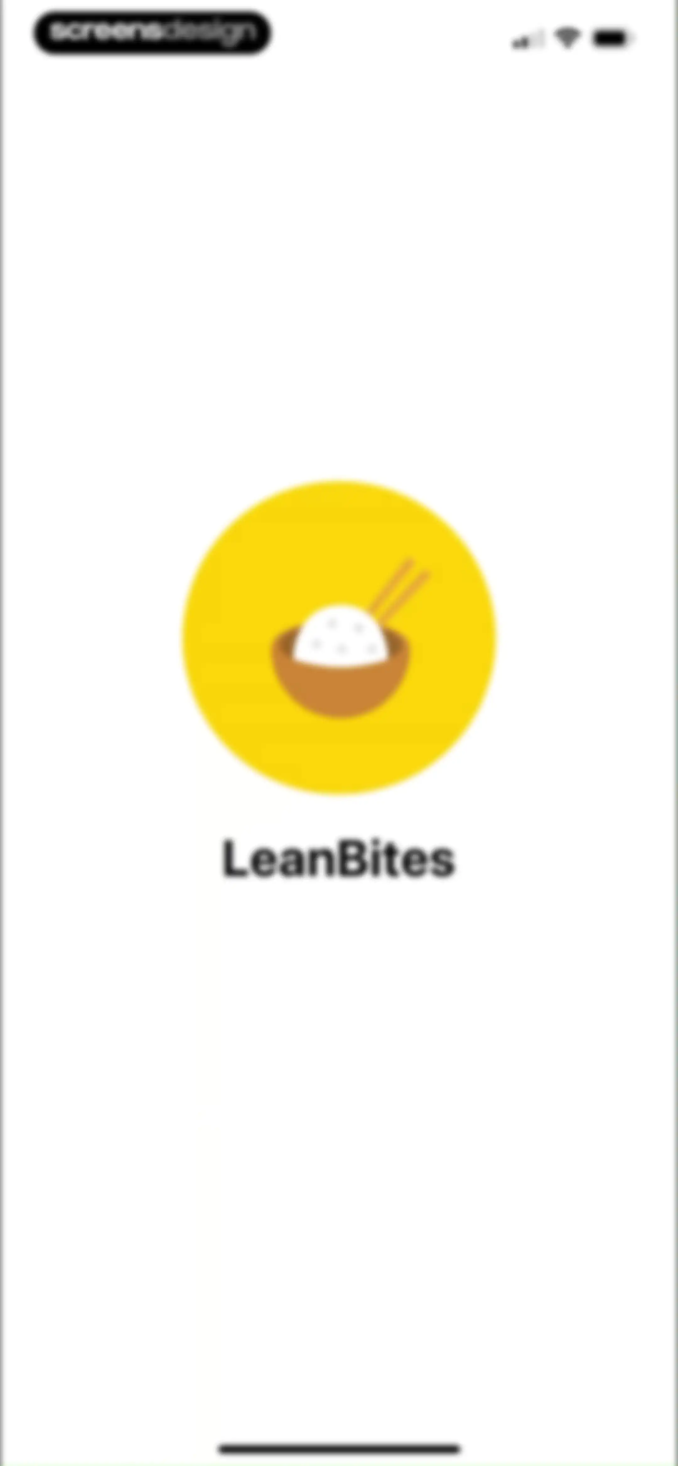 LeanBites - Healthy Dining screen 1