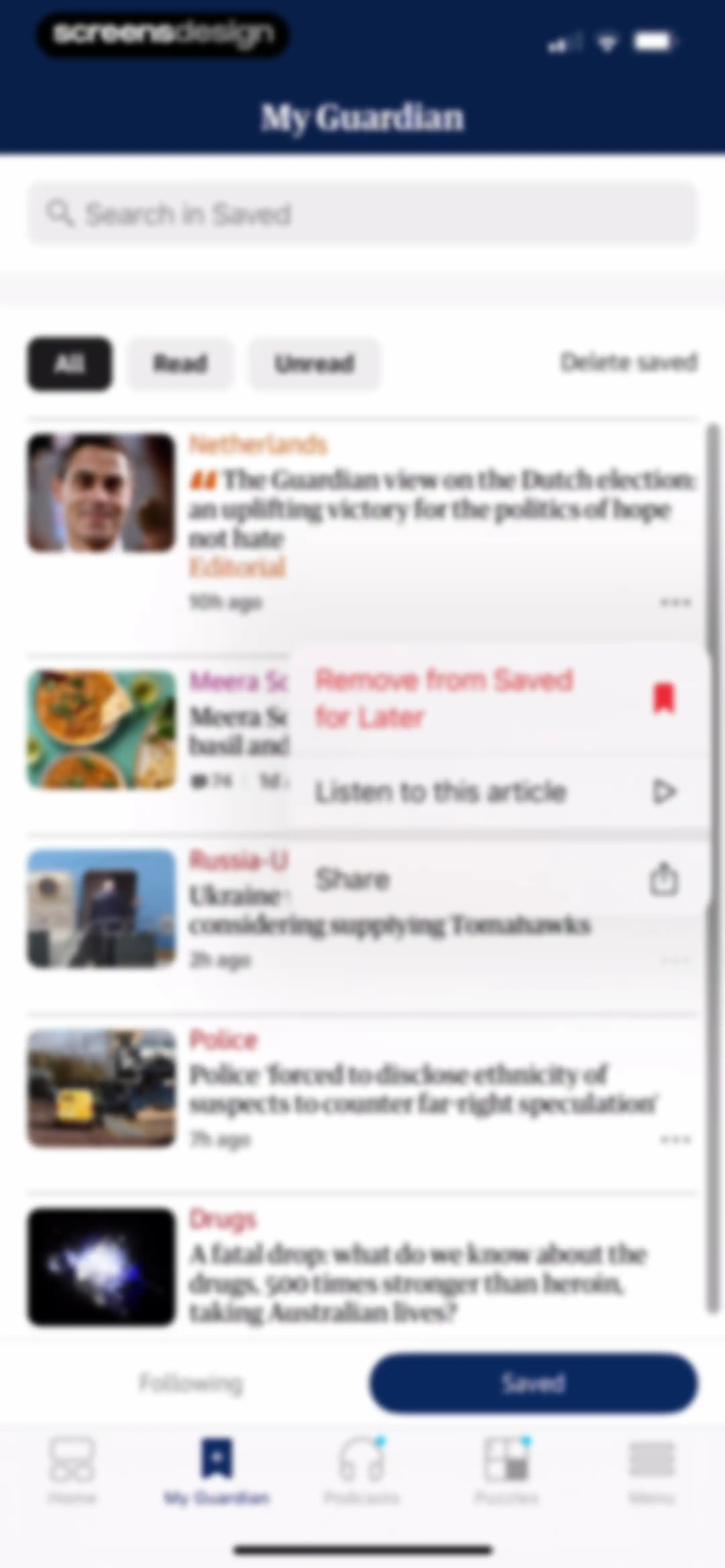 The Guardian - US & World News screen 62