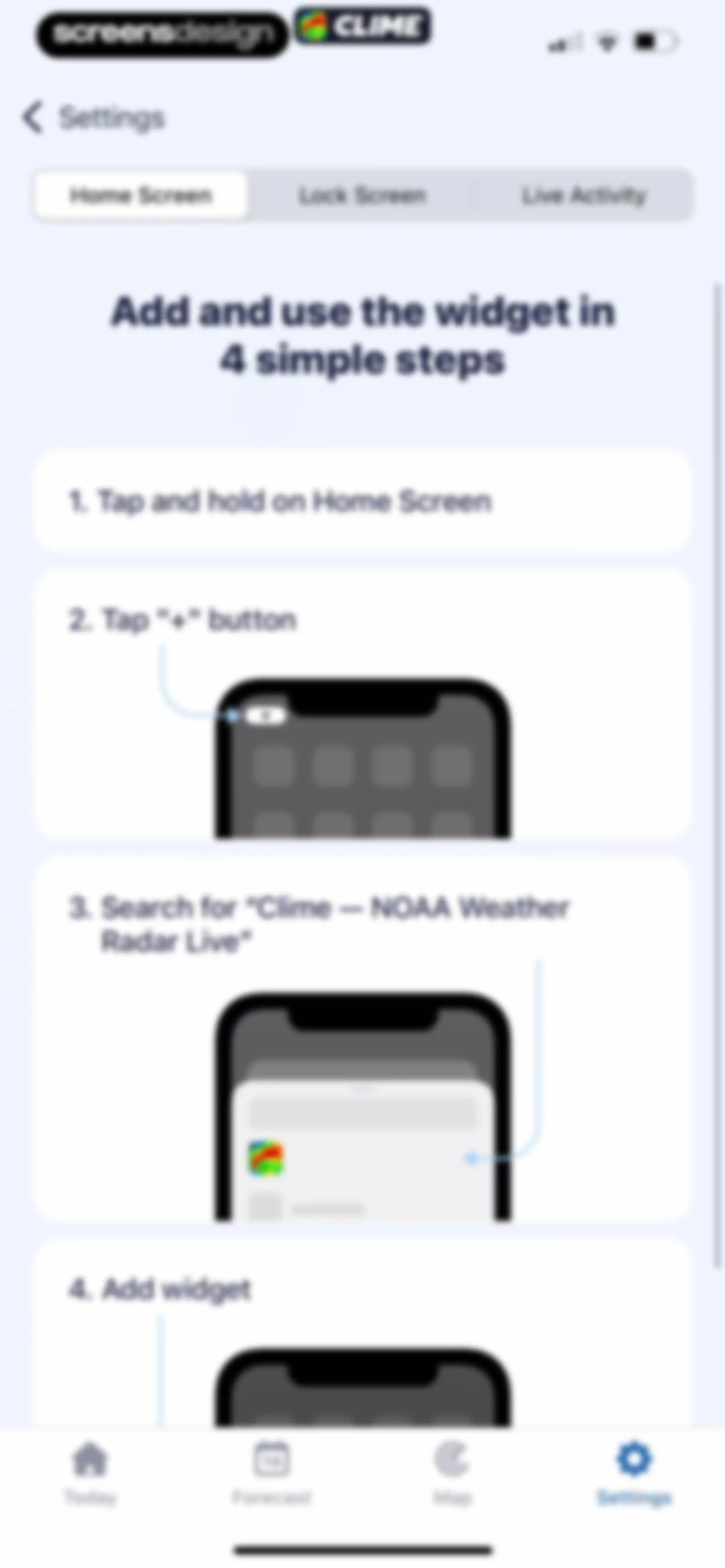 Clime: NOAA Weather Radar Live screen 86