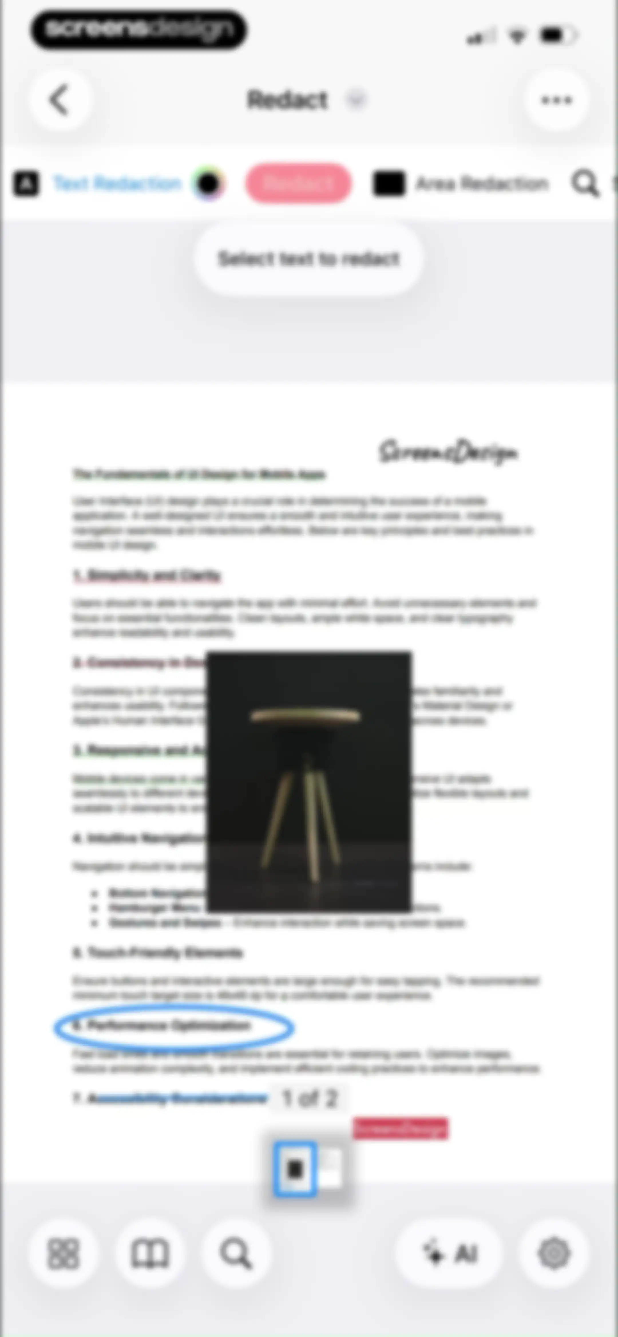 PDF Editor ® screen 82