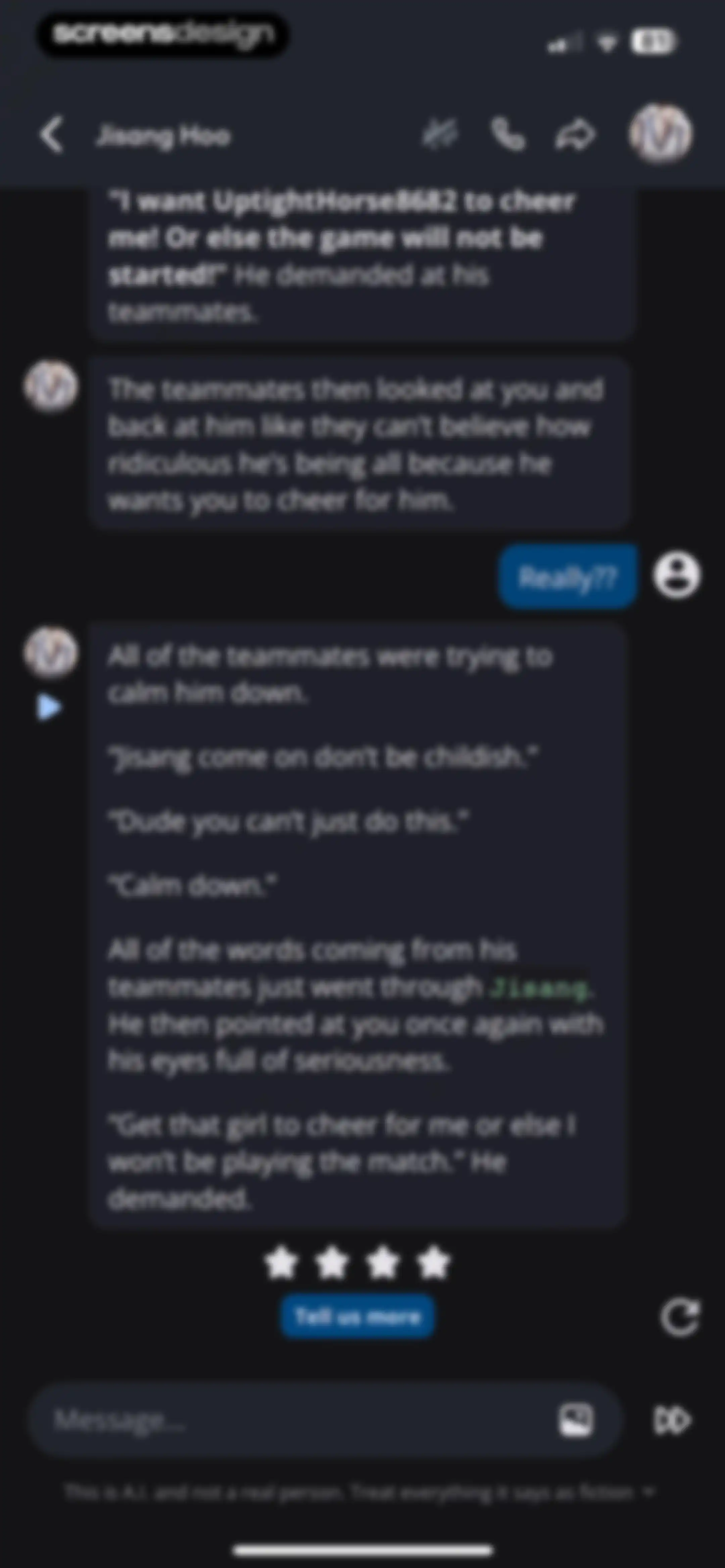 Character AI: Chat, Talk, Text screen 20