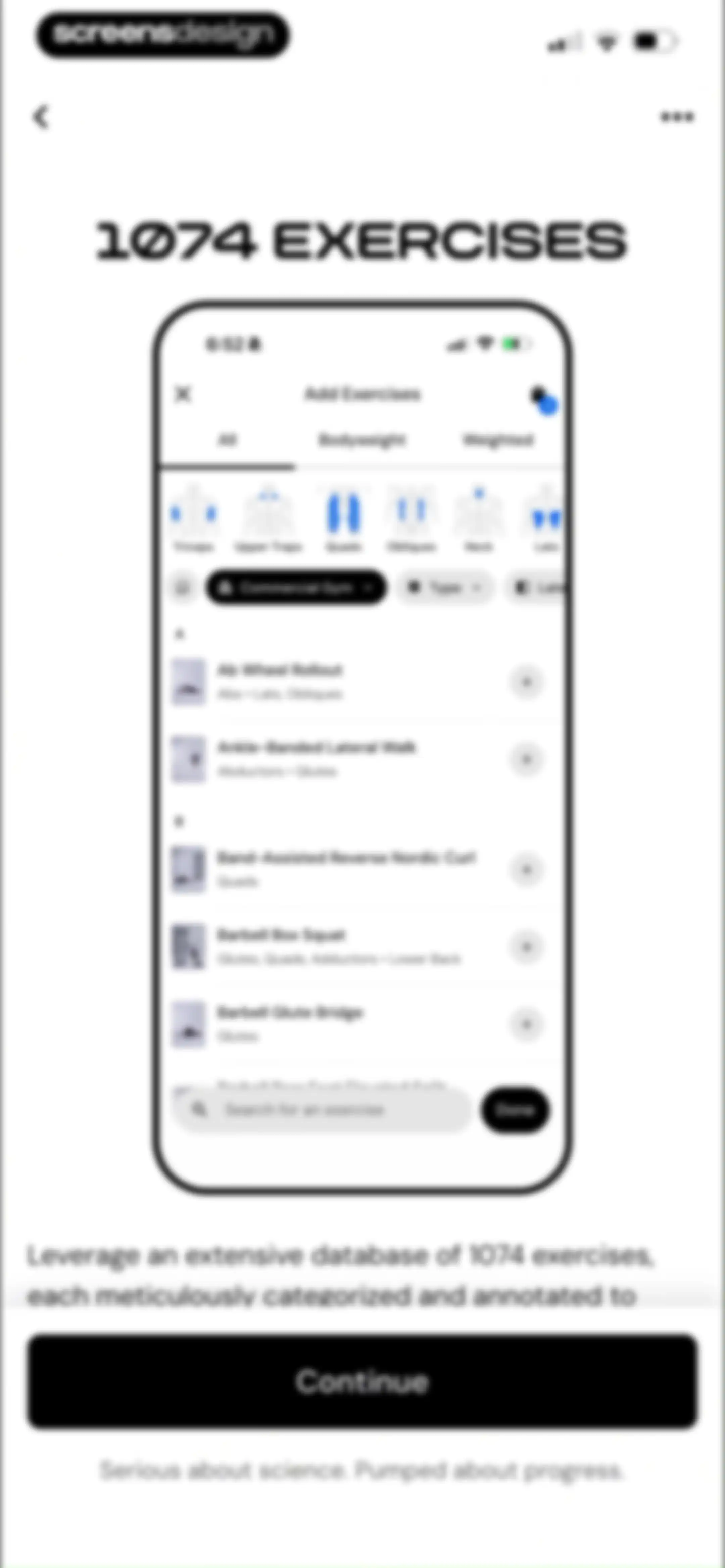 MacroFactor Workouts - Tracker screen 43