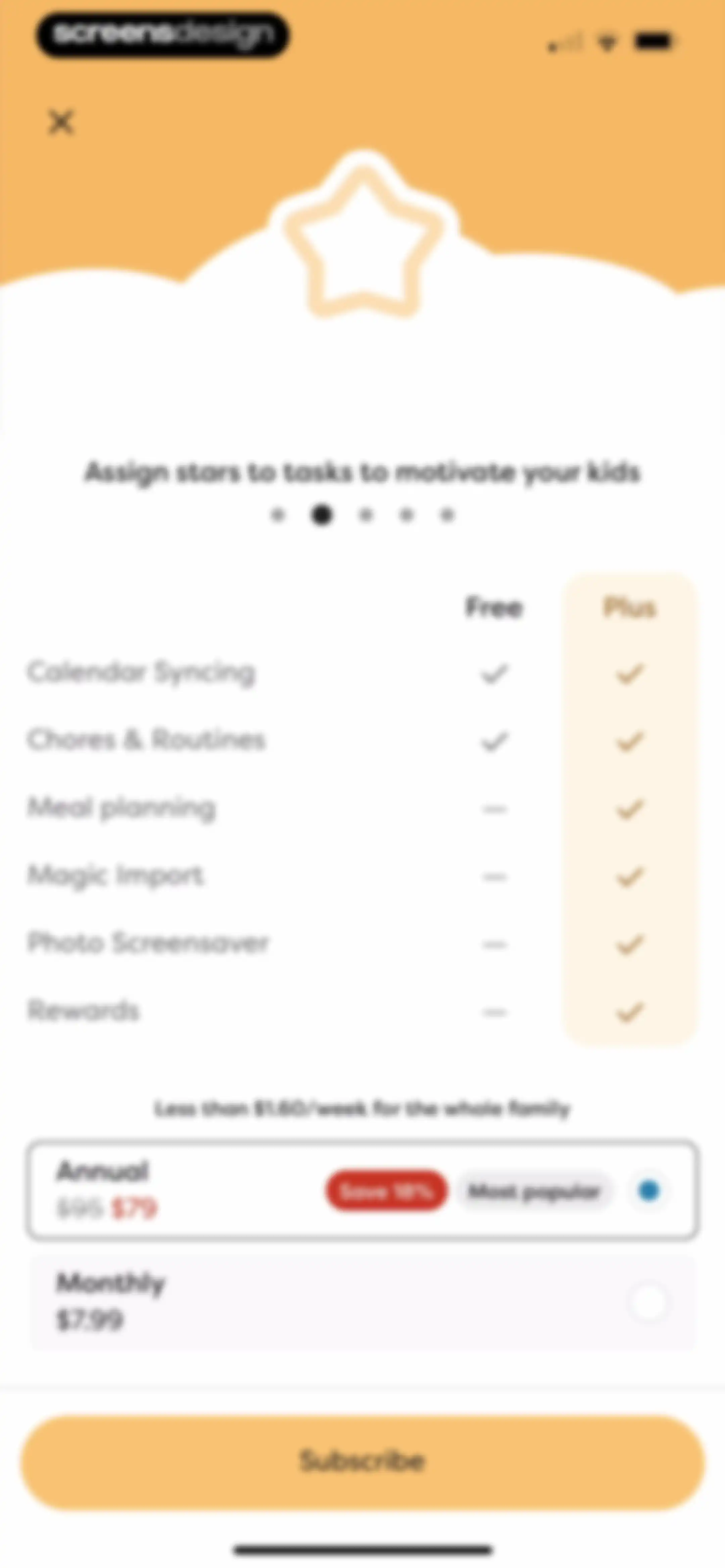 Skylight App screen 12