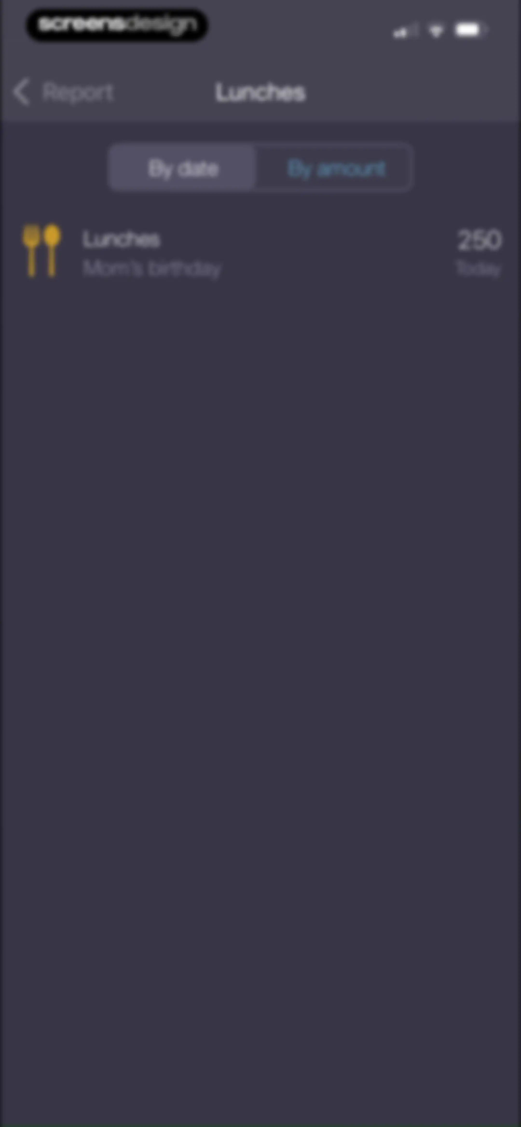Expenses OK - expenses tracker screen 17