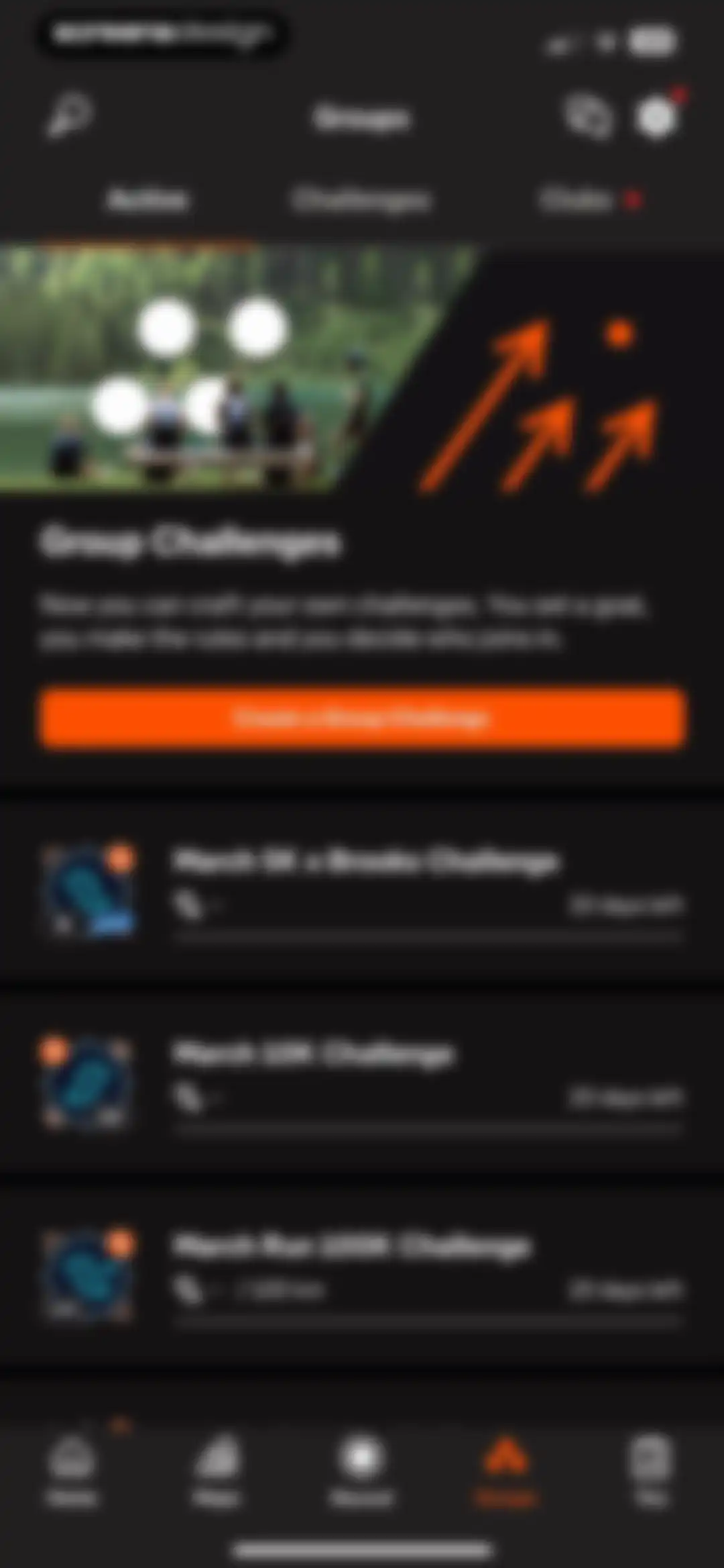 Strava: Run, Bike, Walk screen 144