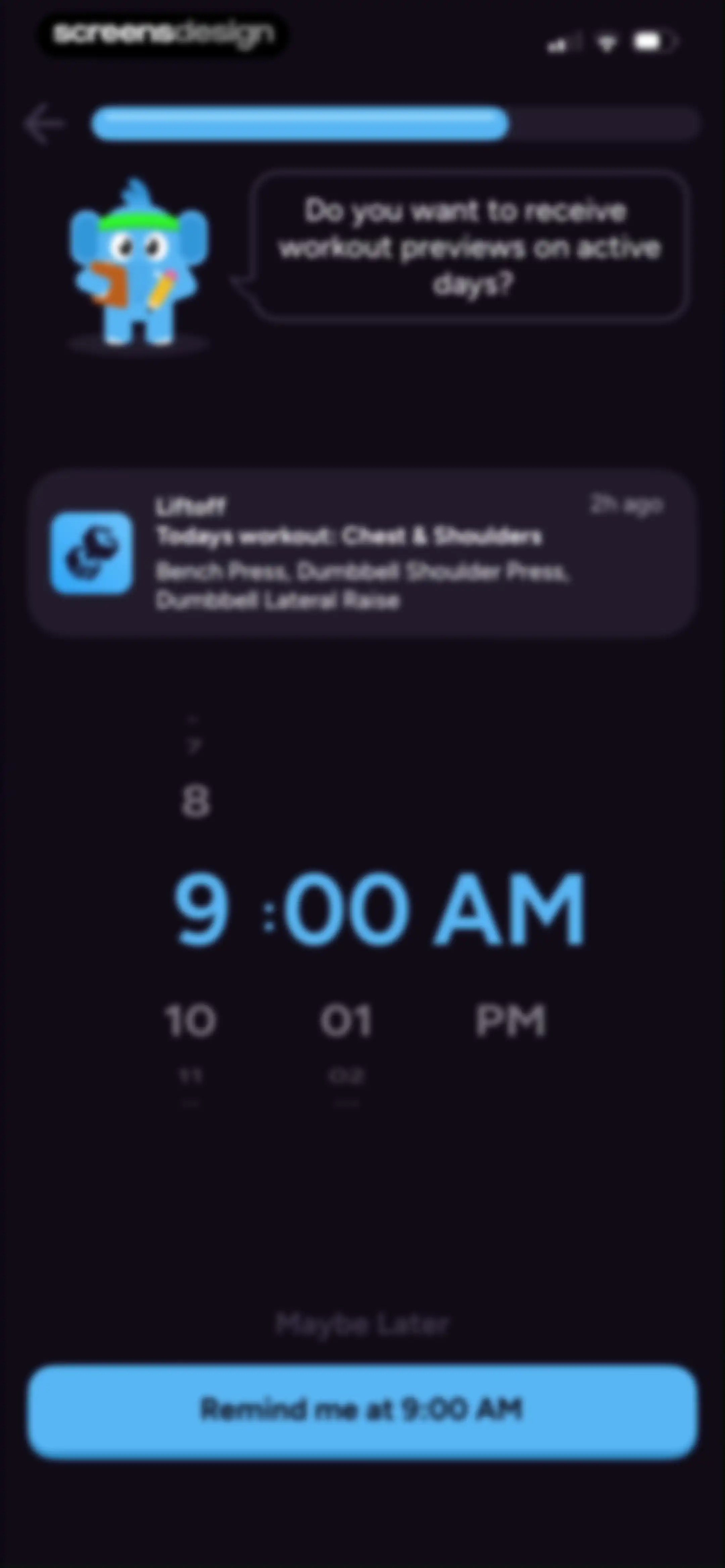 Liftoff - Ranked Gym Workouts screen 45