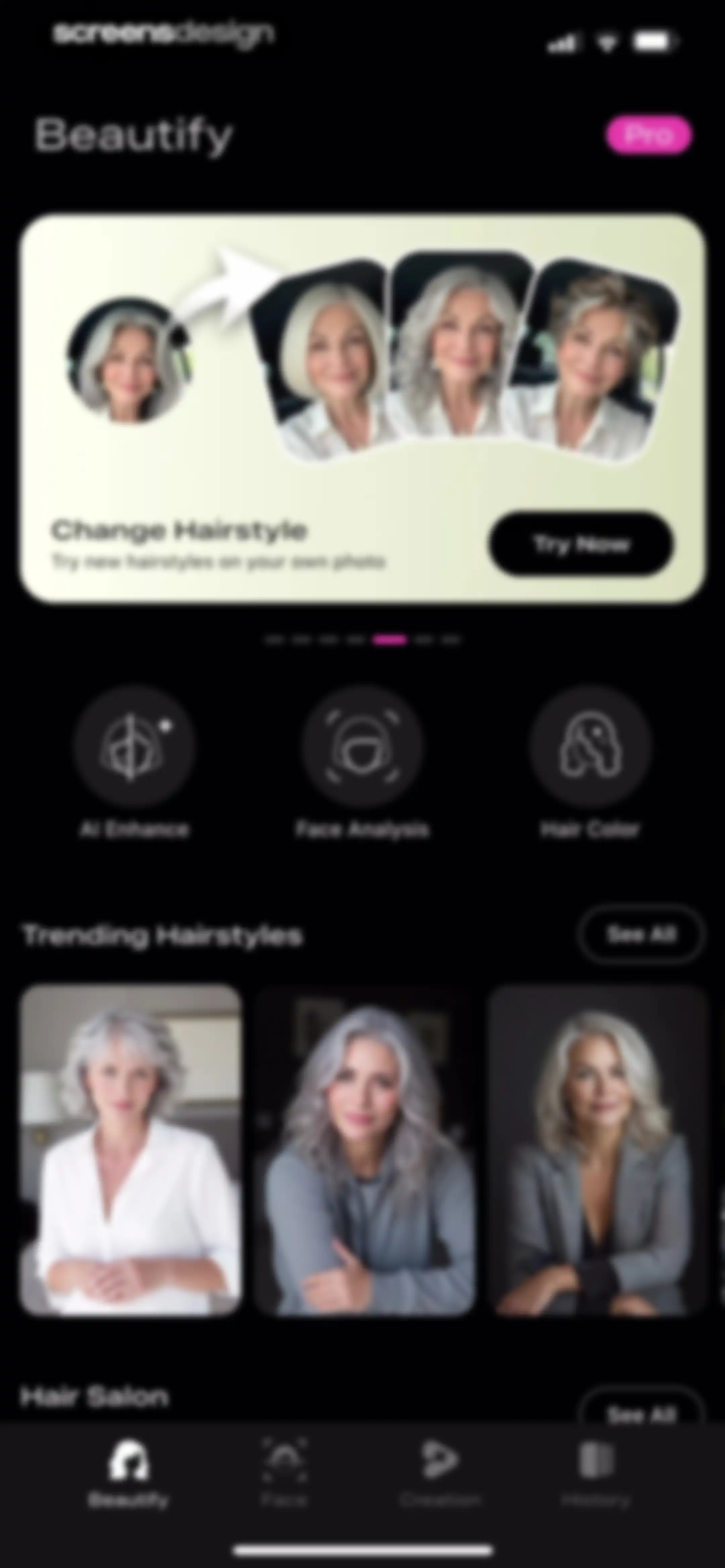 Beautify - Hairstyle Try On screen 26