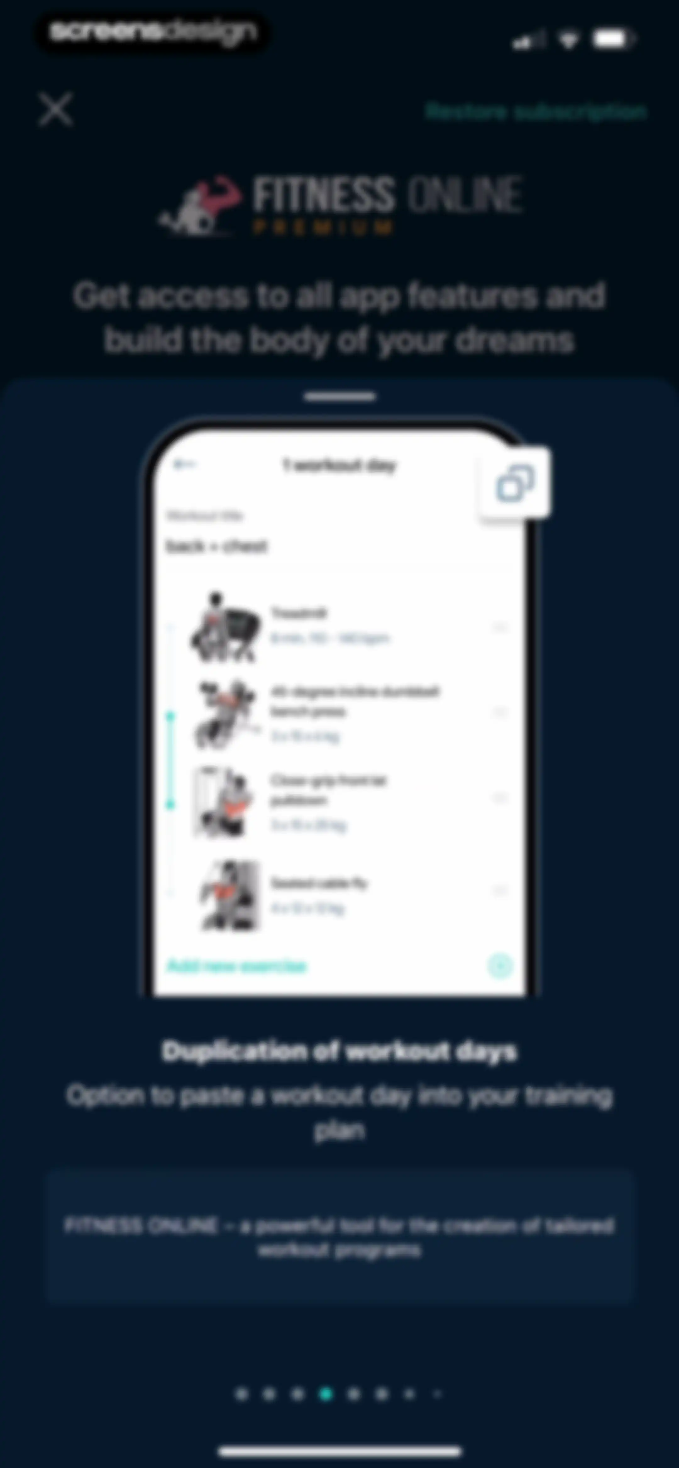 Fitness App: Gym Workout Plan screen 90