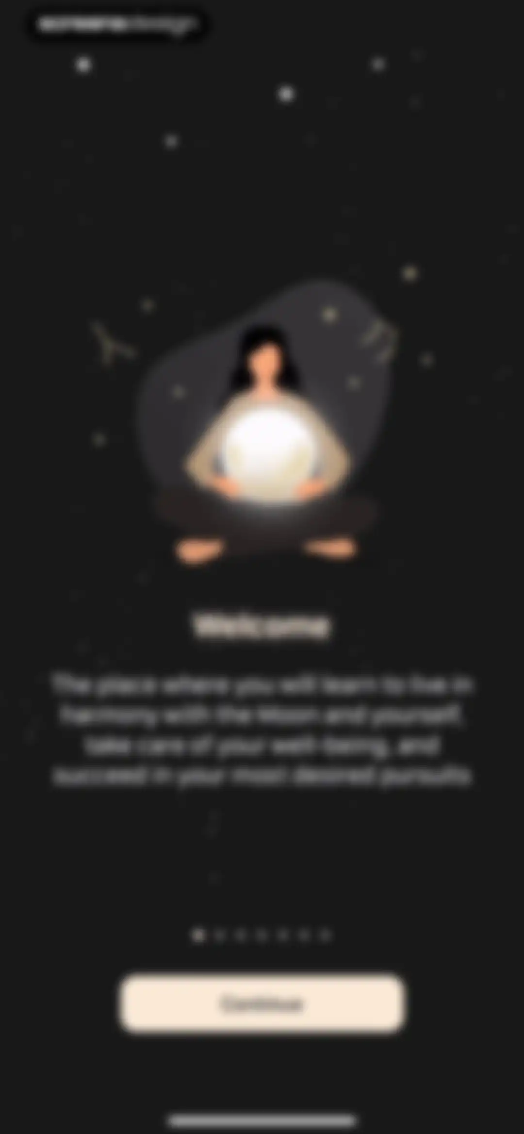 Moon Calendar — MoonX screen 1
