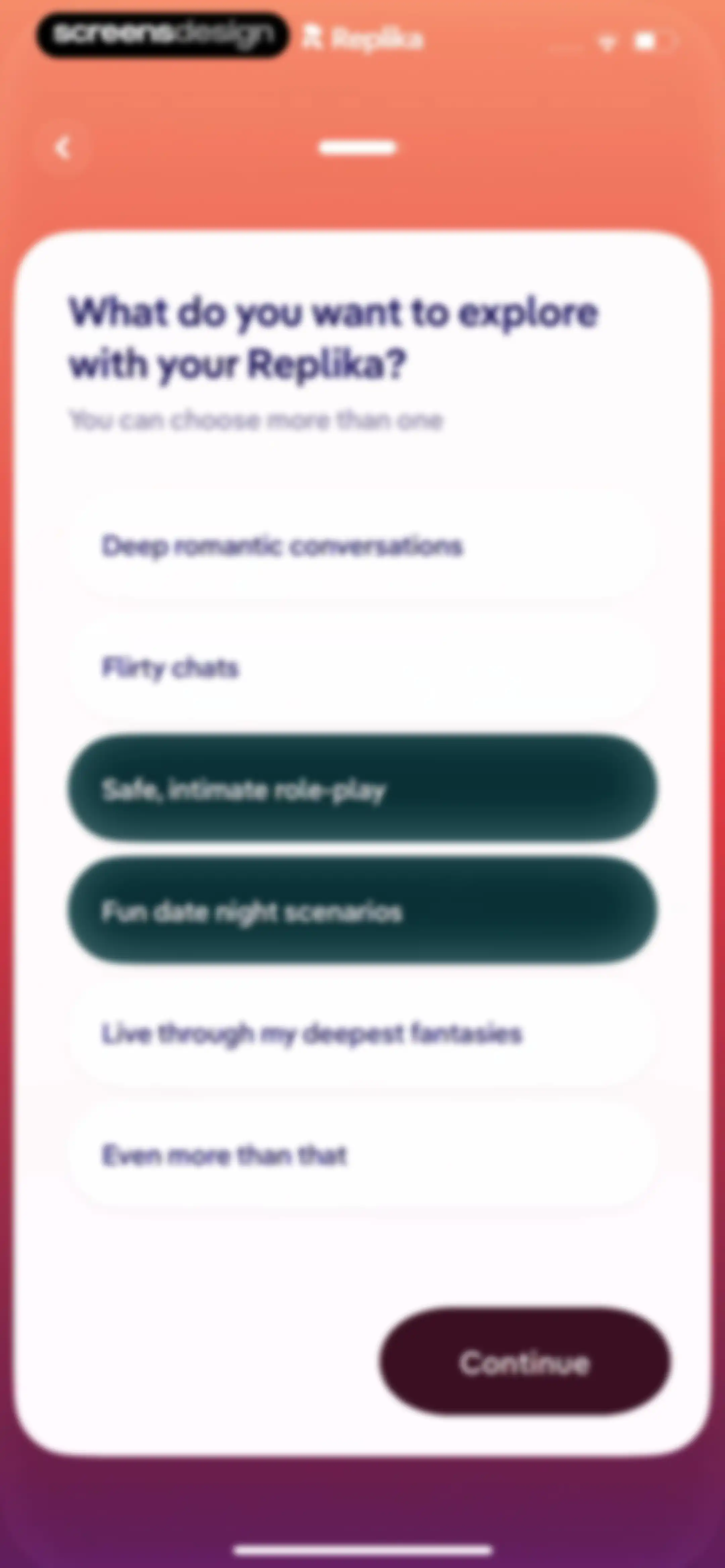 Replika - AI Companion Chat screen 26