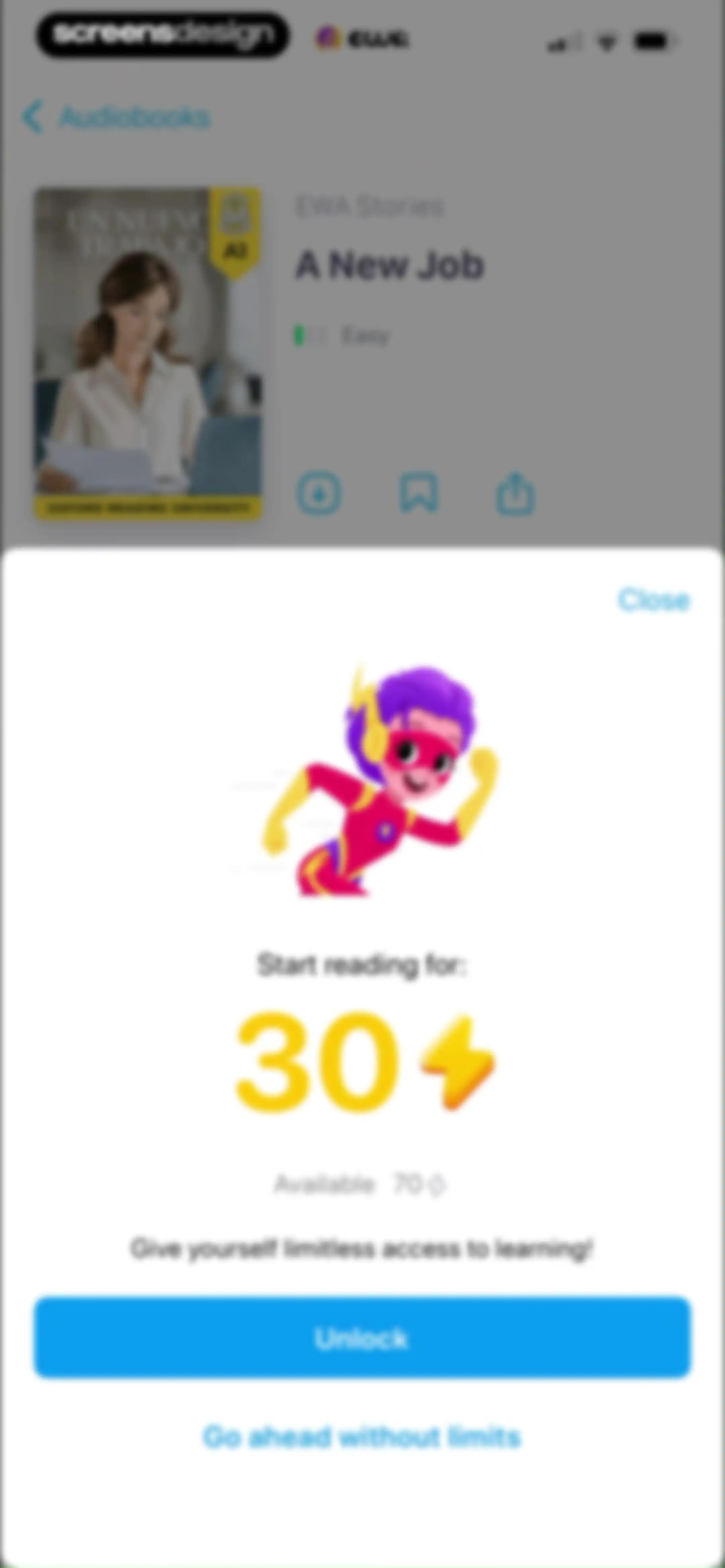 EWA: Learn Languages screen 74