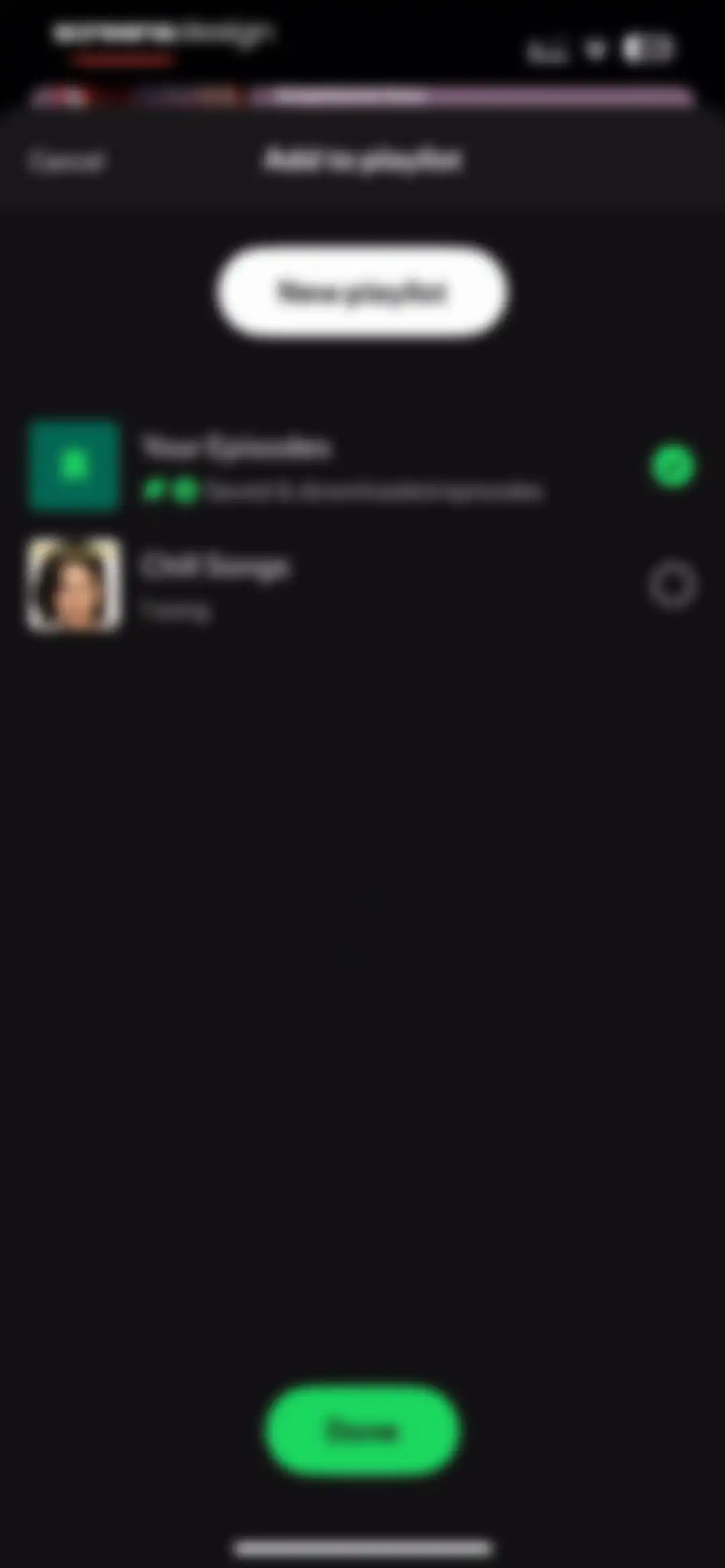 Spotify: Music and Podcasts screen 60