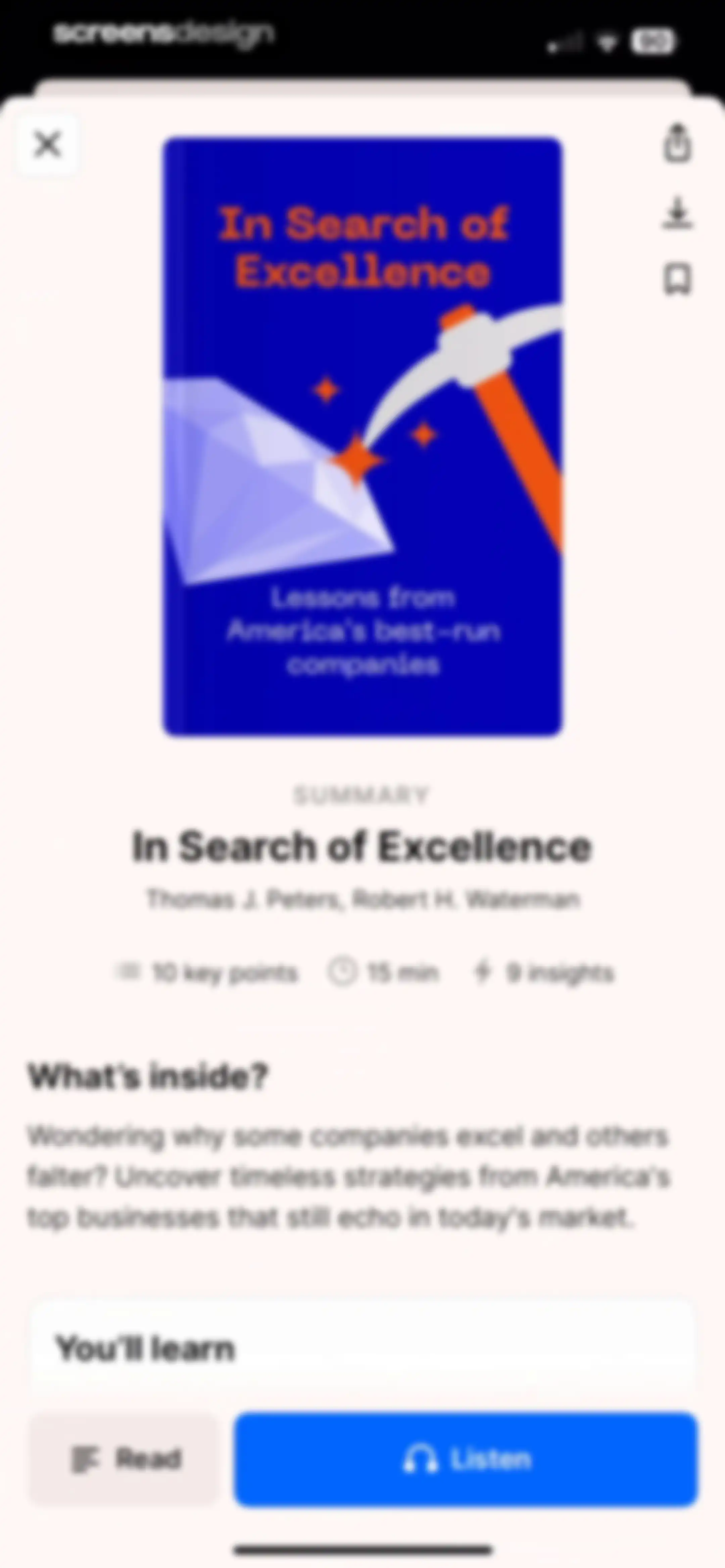 Headway - Daily Micro Learning screen 117