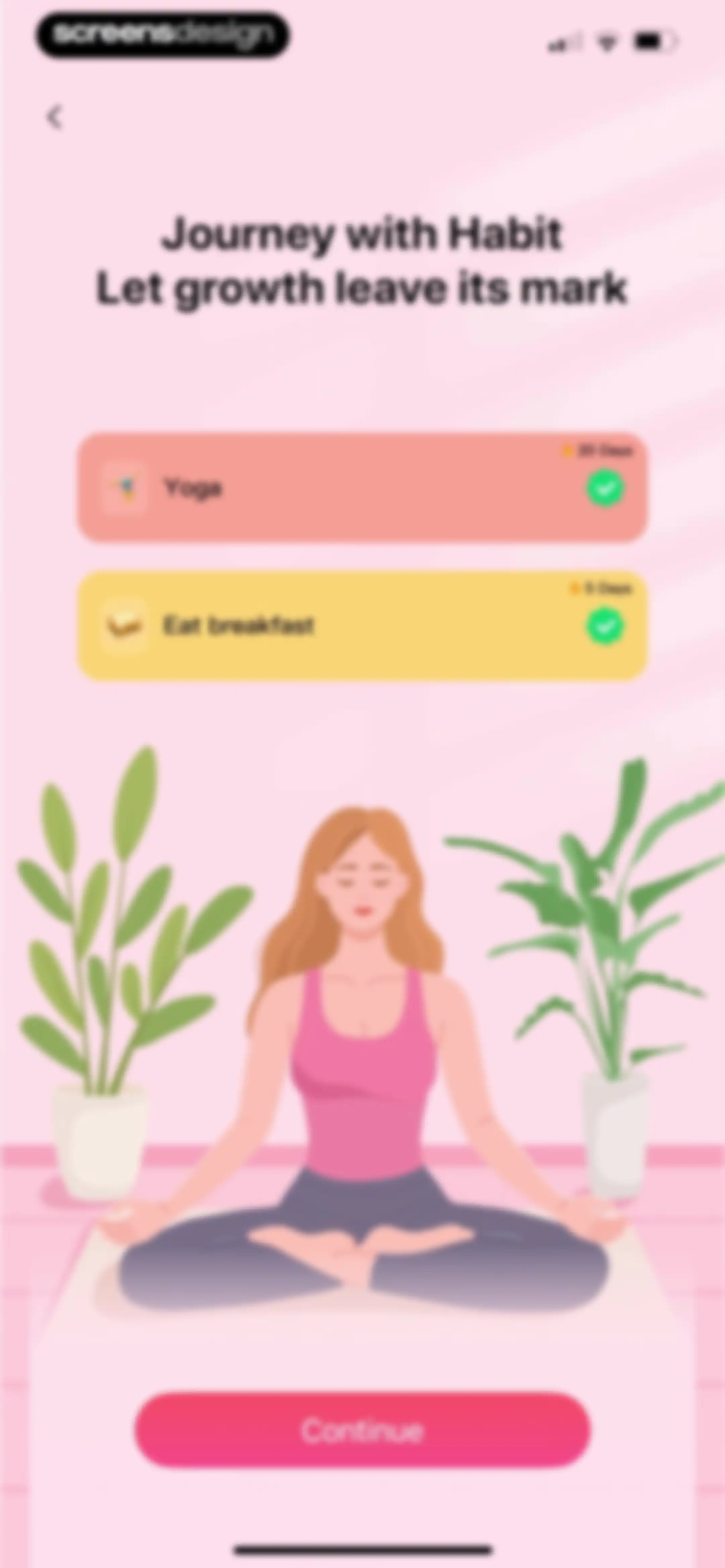 Habit Tracker screen 14