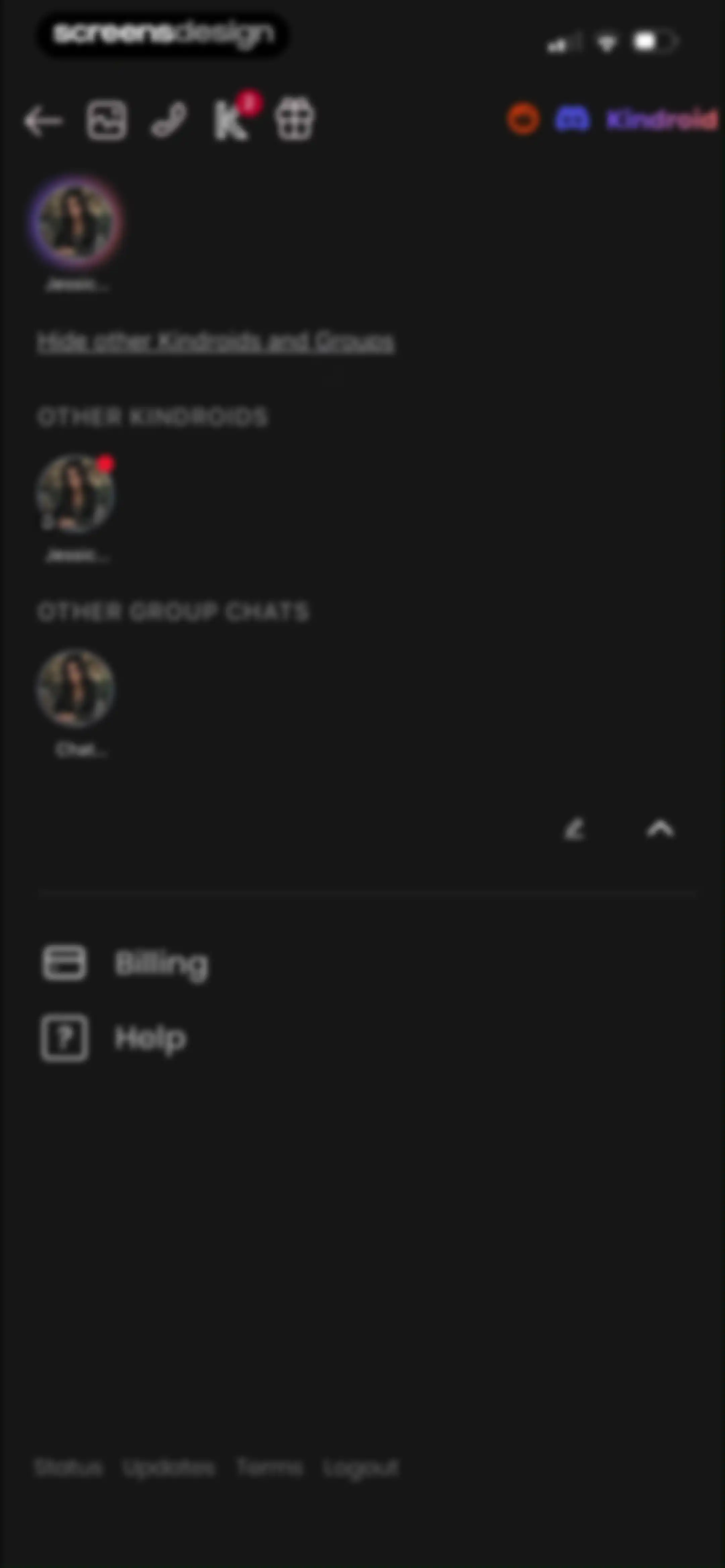 Kindroid: Your Personal AI screen 105