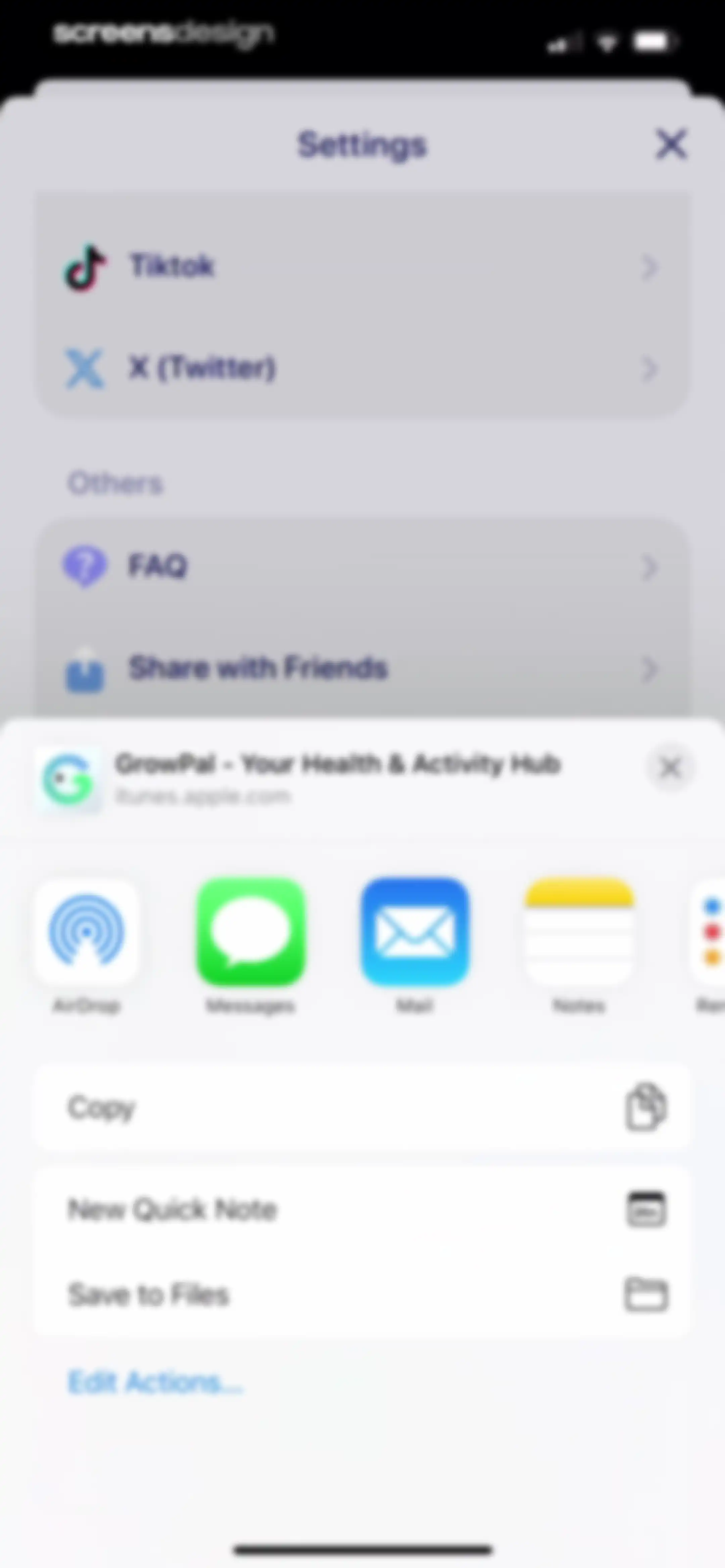 Grow: Health & Fitness screen 161