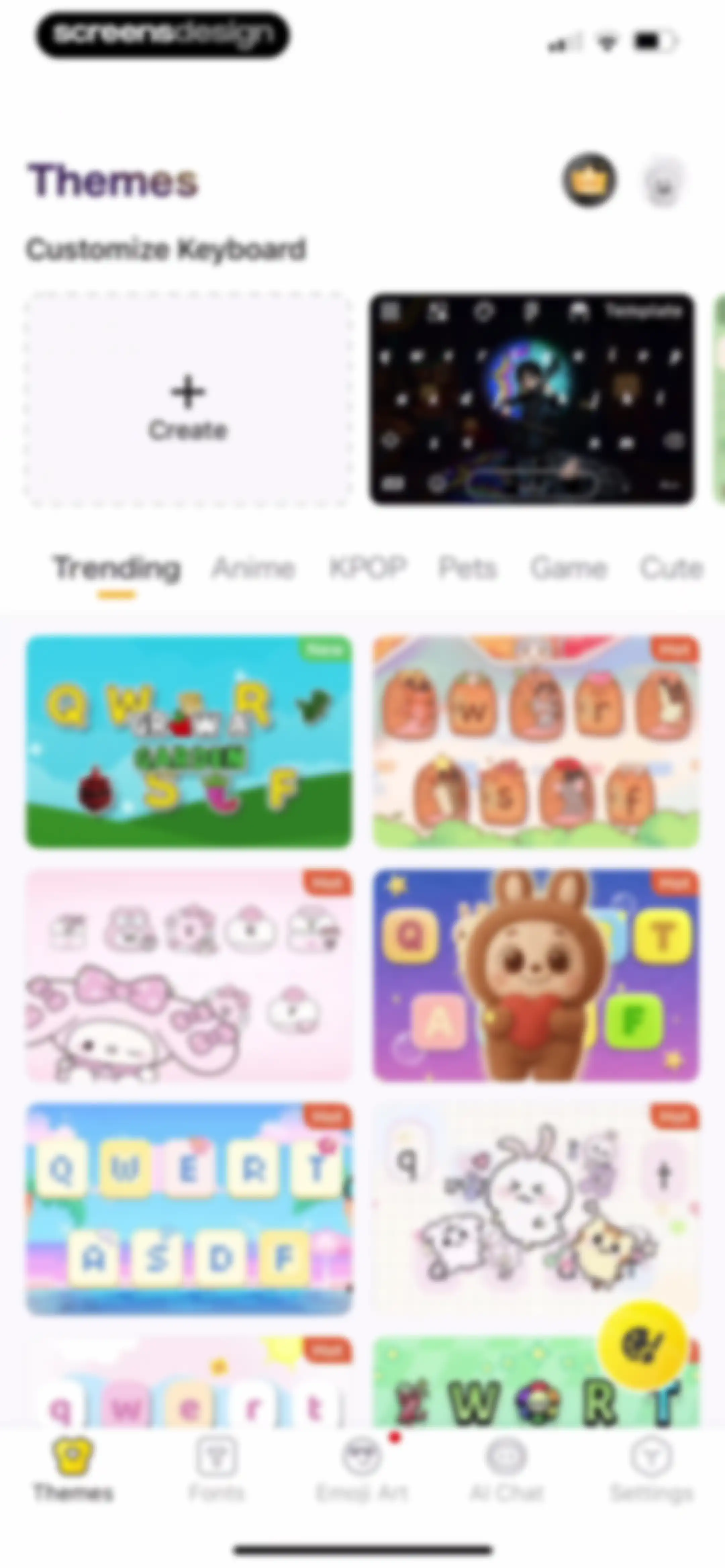 Facemoji AI Emoji Keyboard screen 59