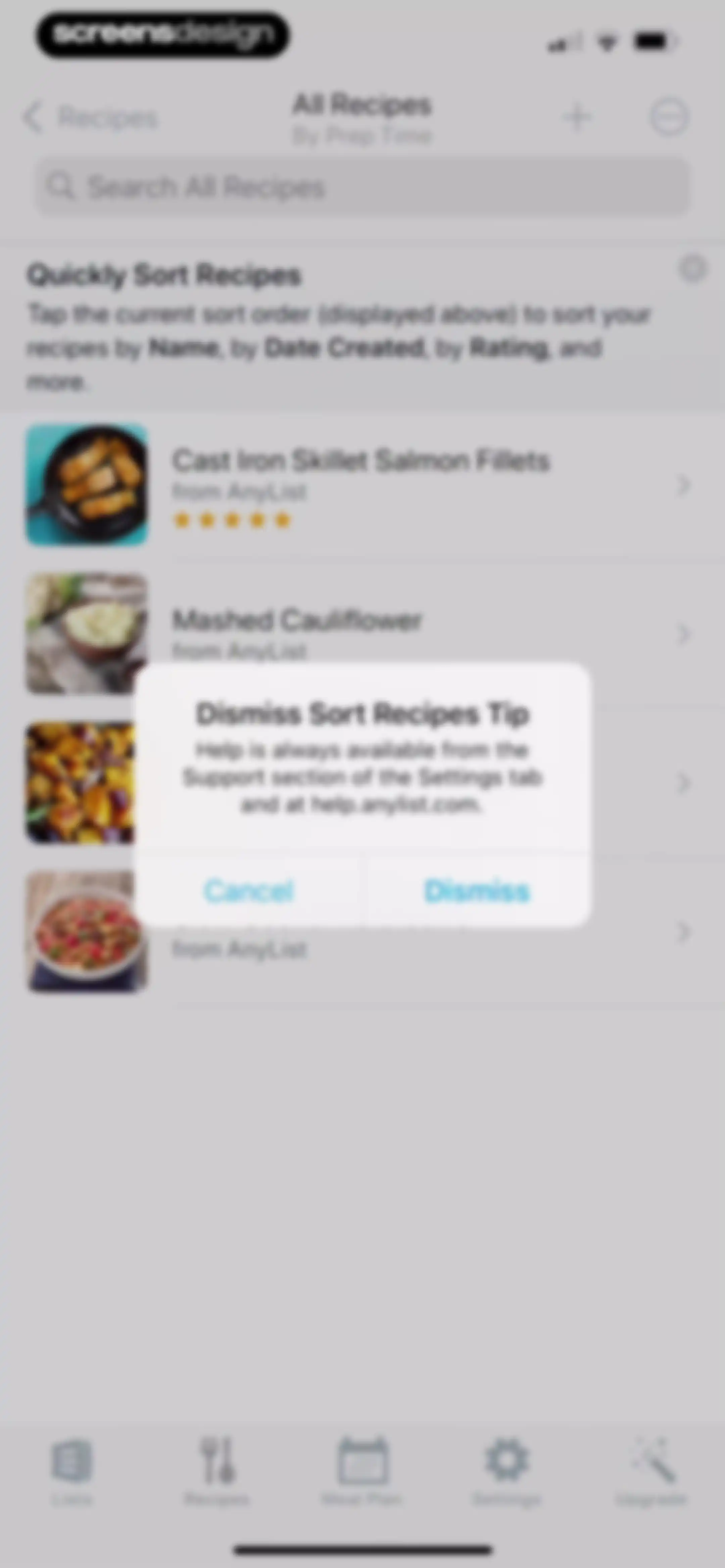 AnyList: Grocery Shopping List screen 91