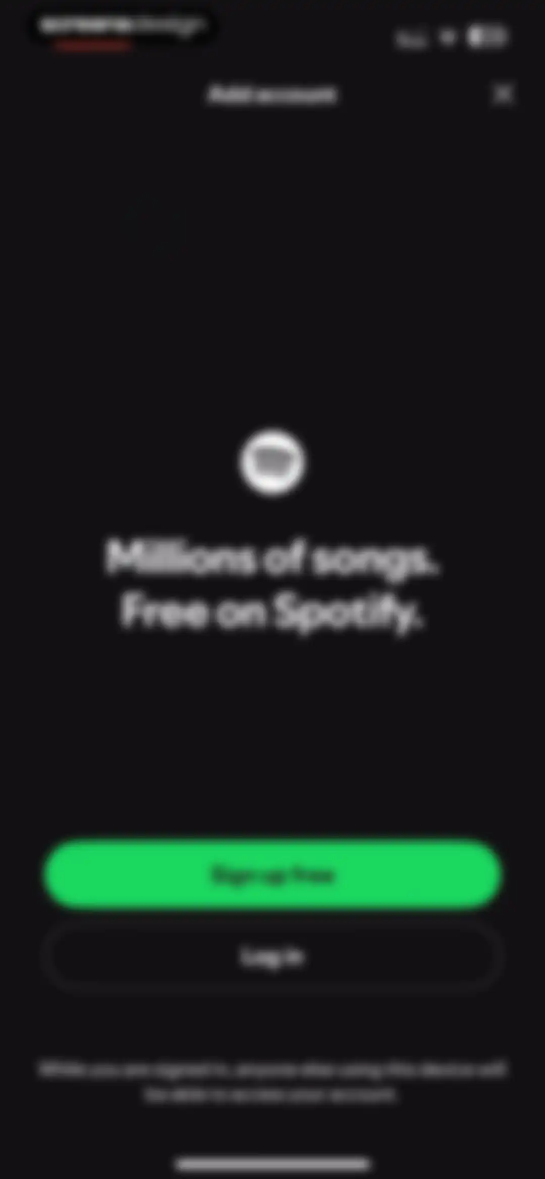 Spotify: Music and Podcasts screen 143