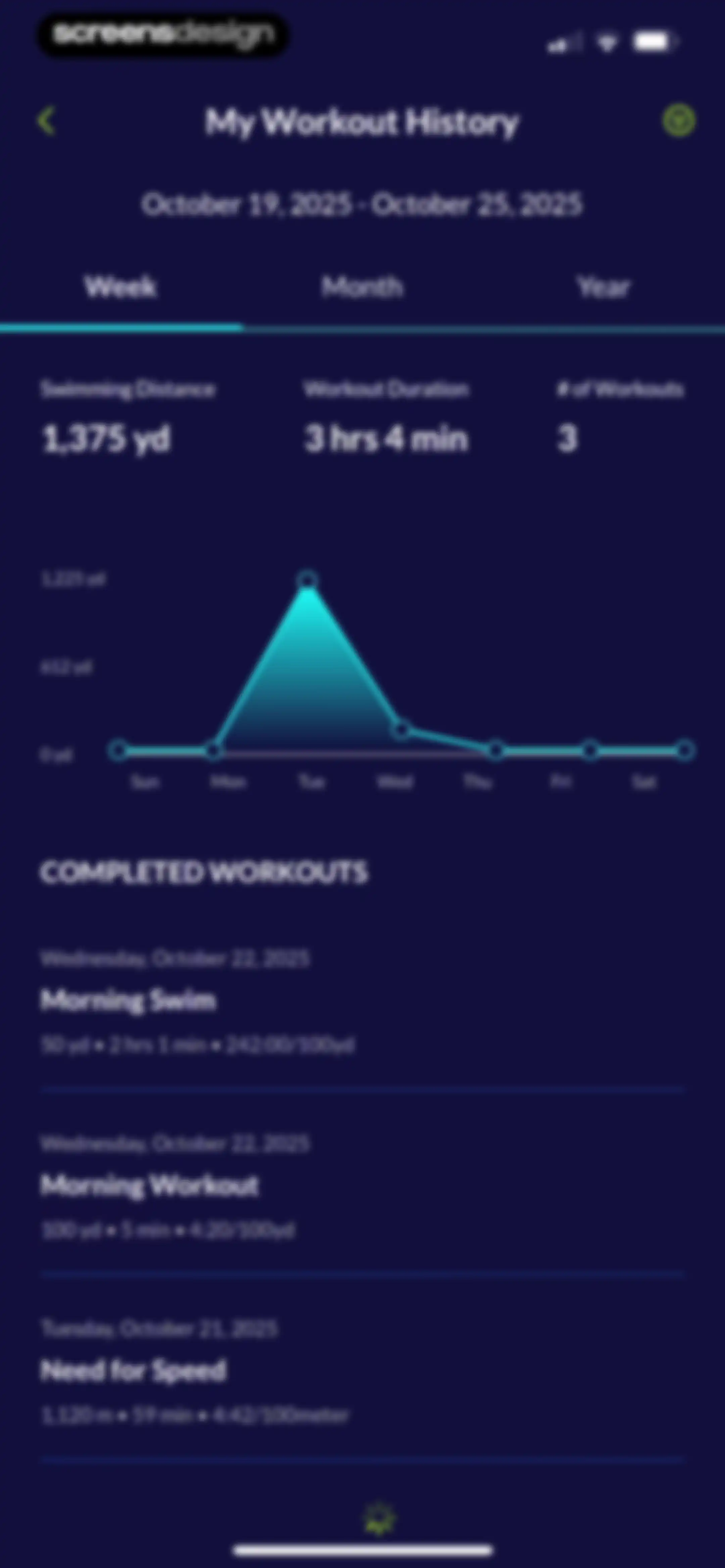 MySwimPro: #1 Swim Workout App screen 167