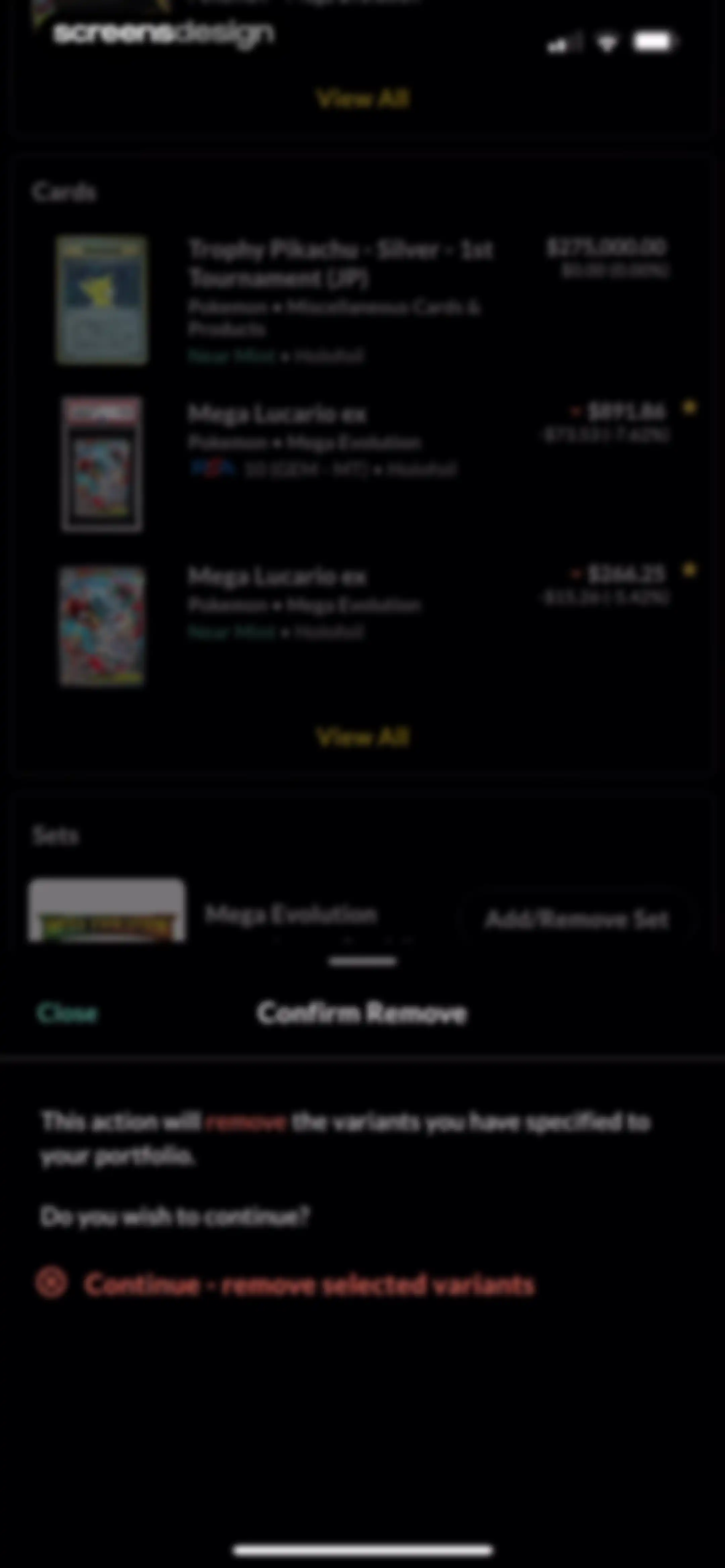 Collectr - TCG Collector App screen 68