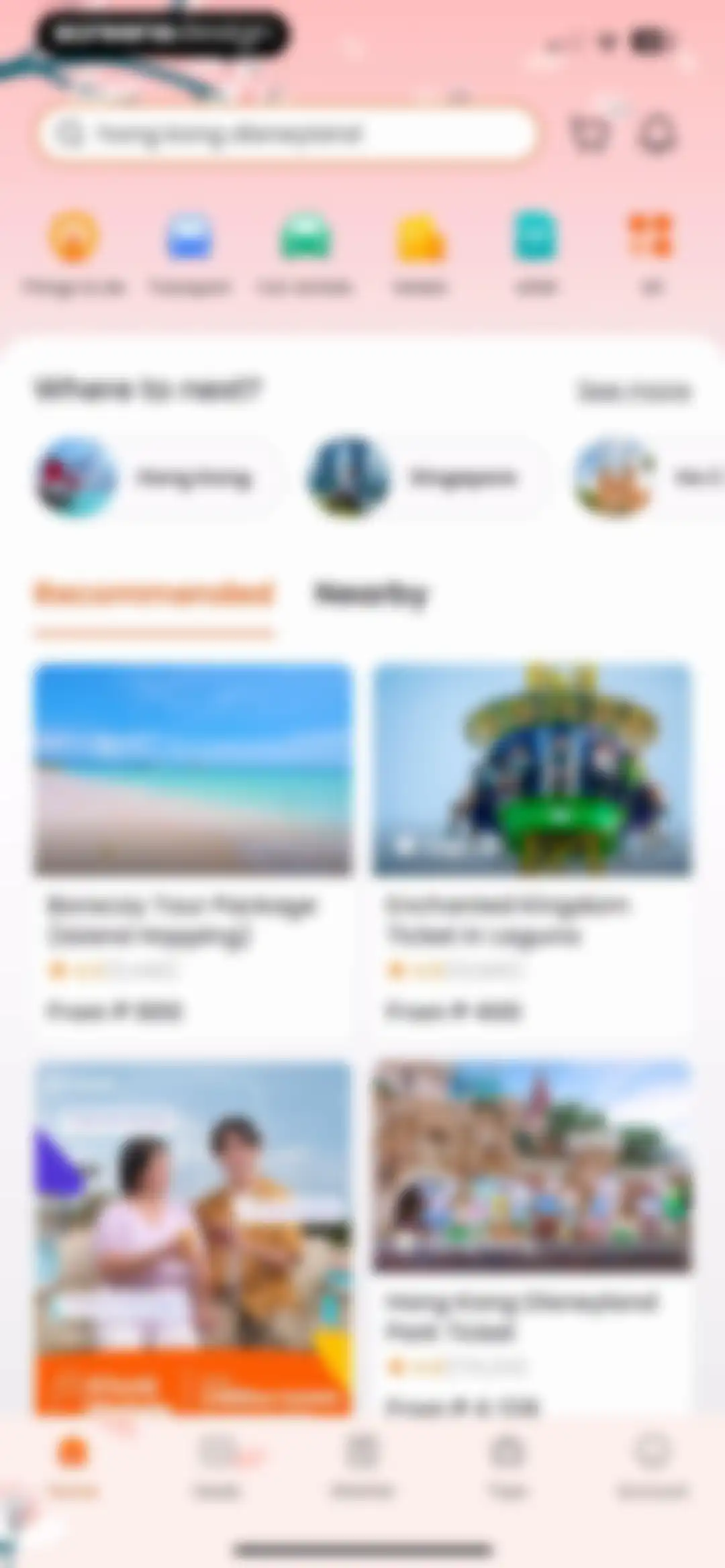 Klook: Travel & Activities screen 17