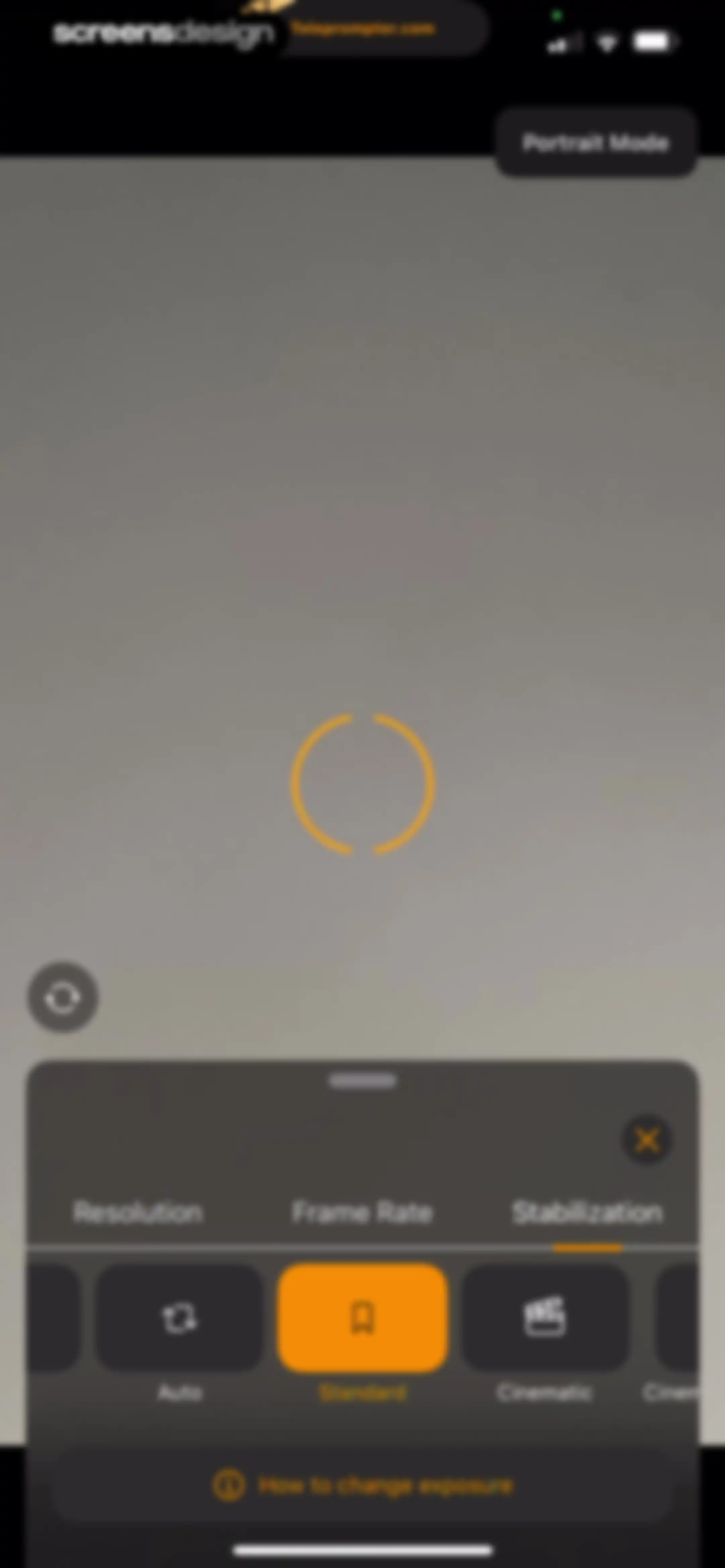 Teleprompter.com screen 87