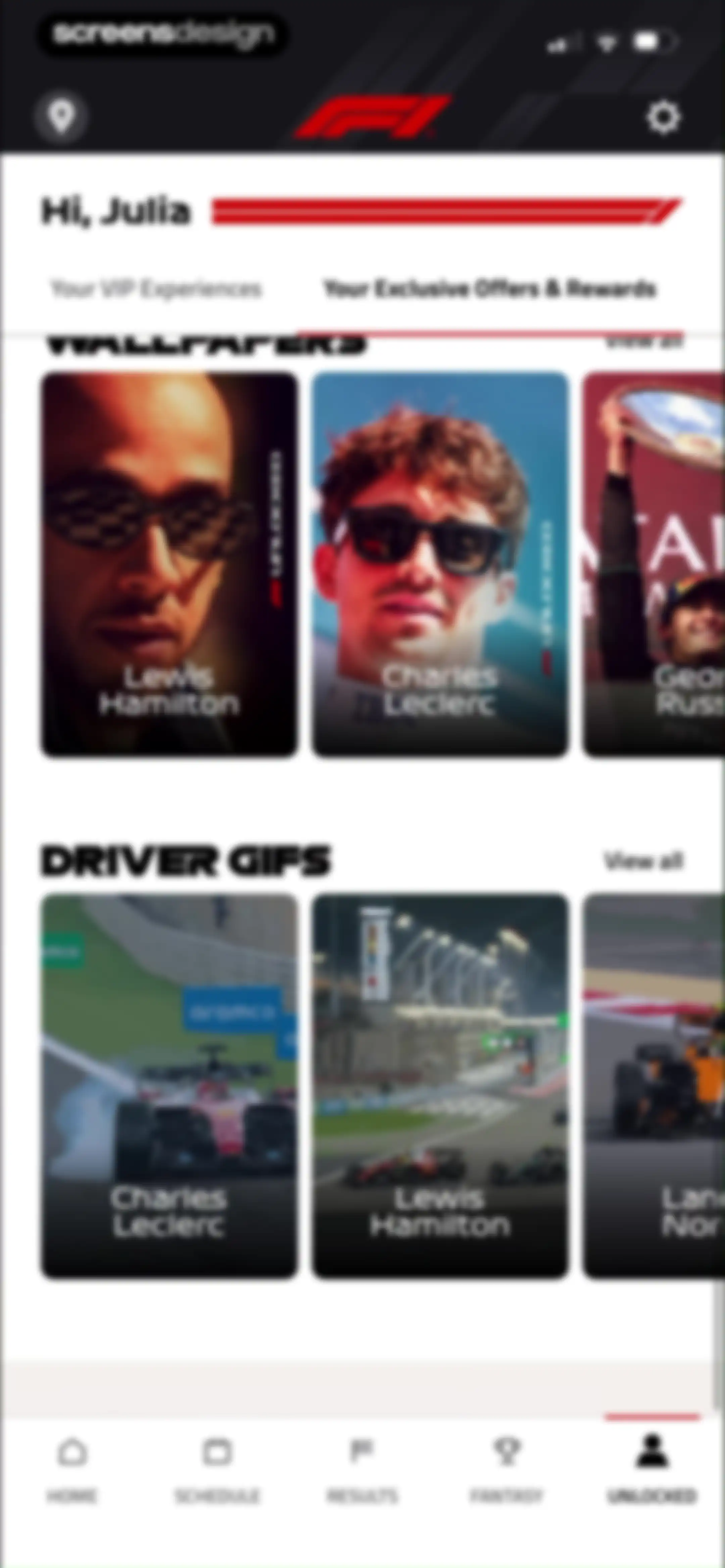 Formula 1® screen 134