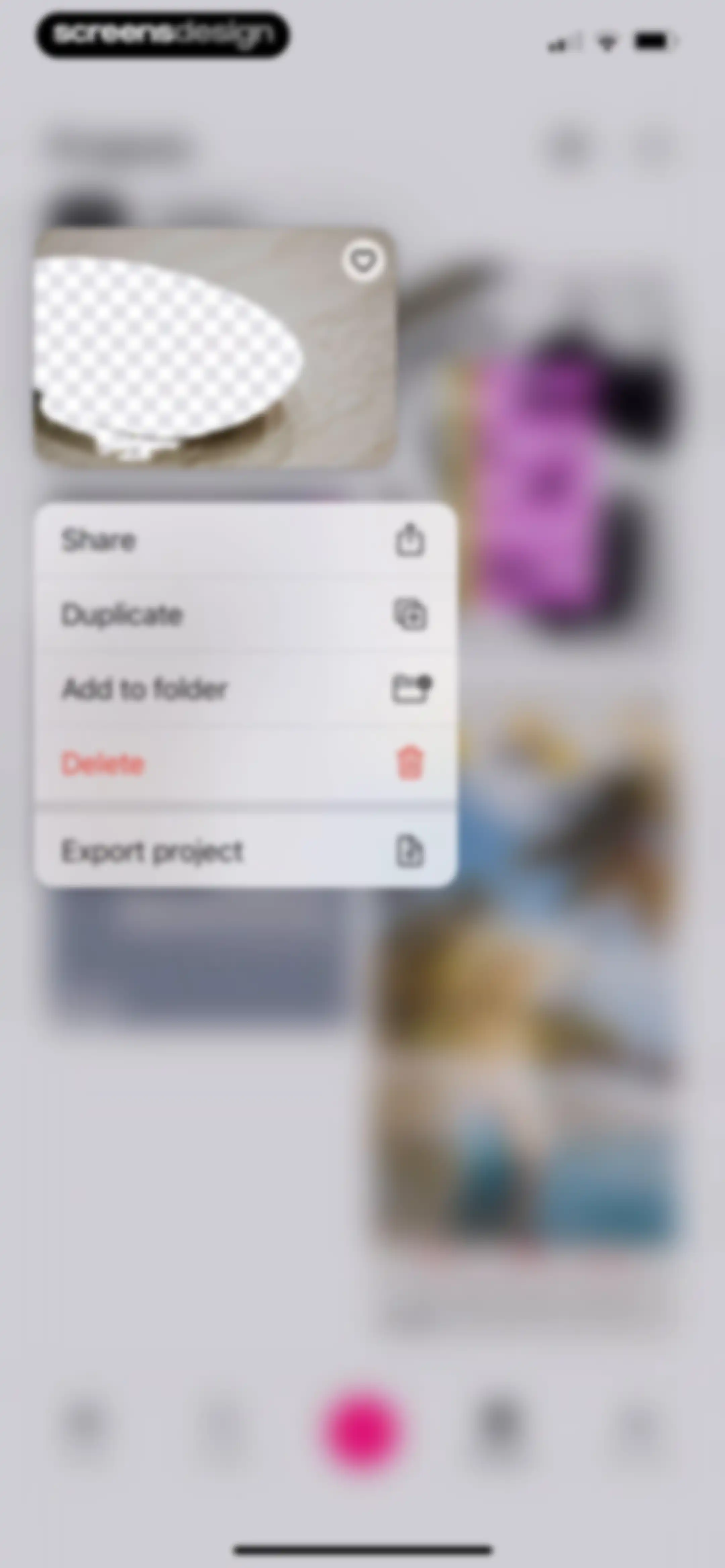 Bazaart AI Photo Editor Design screen 181